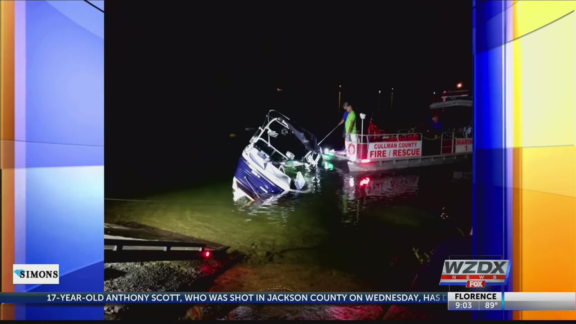 After a day of searching, rescue crews still haven't found the missing boater on Smith Lake.