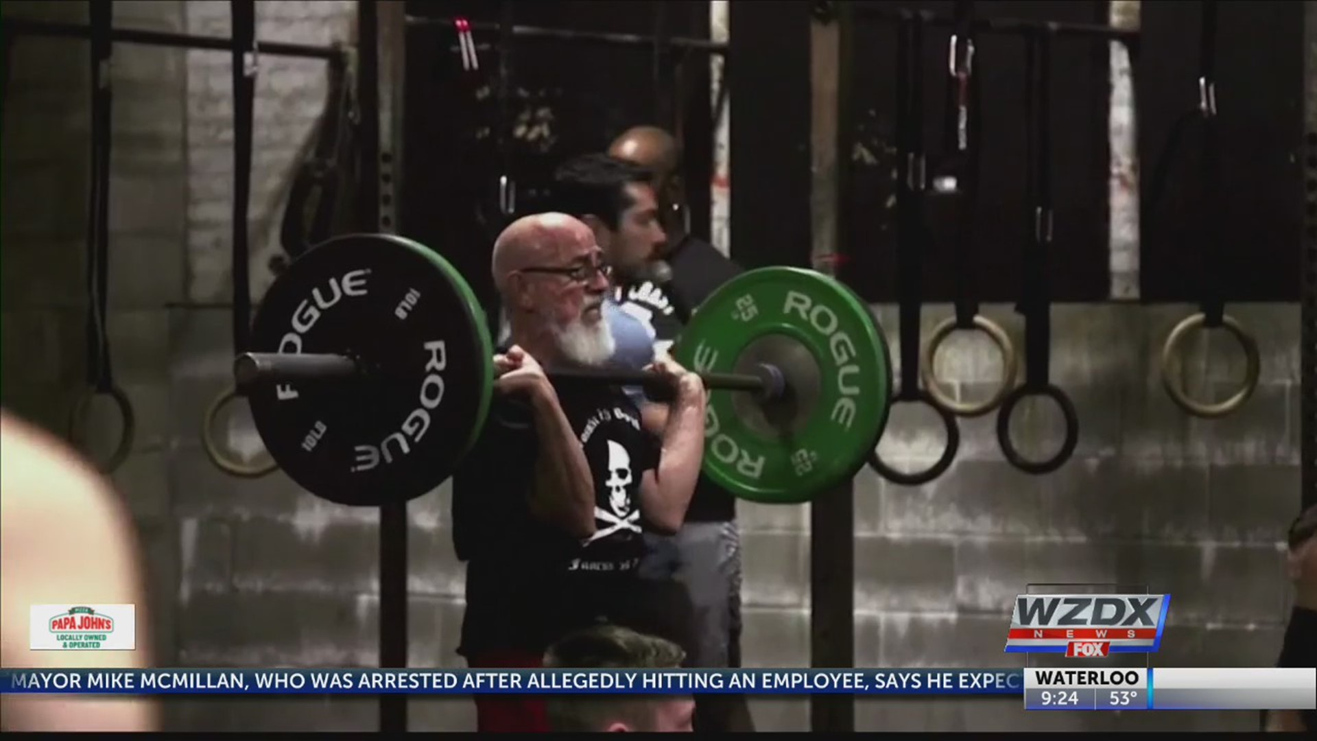 They call him "the grandfather of CrossFit." Jacinto Bonilla is 80, and he says age doesn't matter when it comes to fitness.