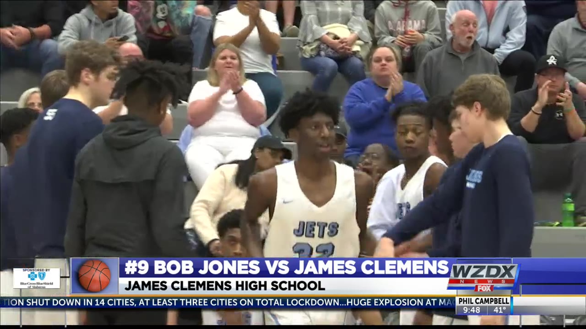 James Clemens hosted Bob Jones Friday night. The Jets lost at home with a final score of 68 to 45. Next week James Clemens will travel to Florence High School, while Bob Jones will host Austin.