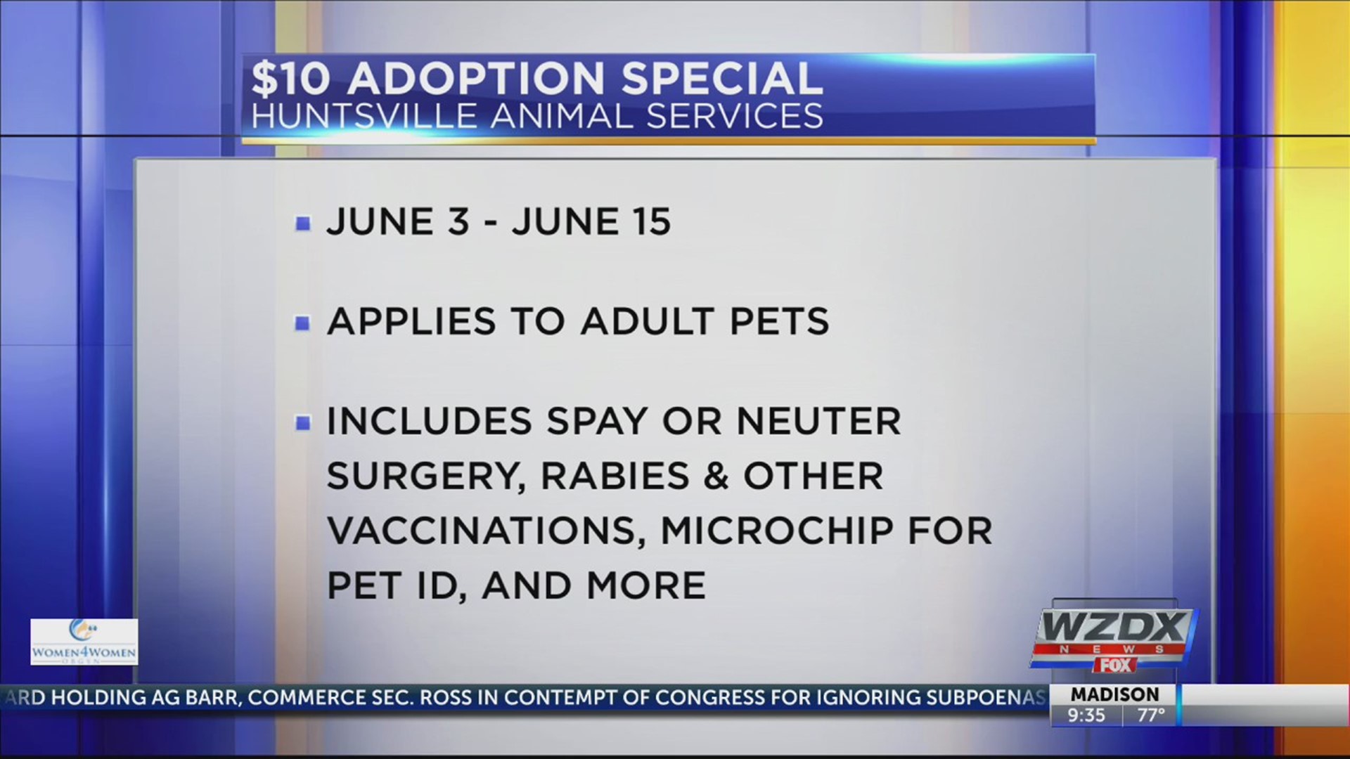 Huntsville Animal Services is urging you to adopt, not shop.