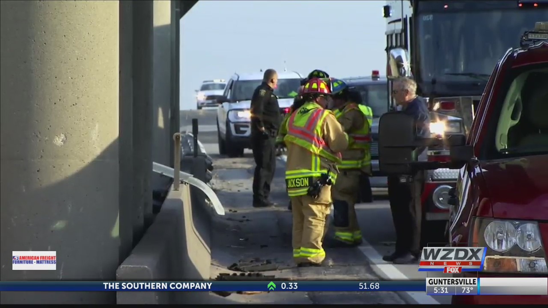 Three north Alabama residents, including the parents of a two-month-old girl, were killed Wednesday in a car wreck in Kansas.