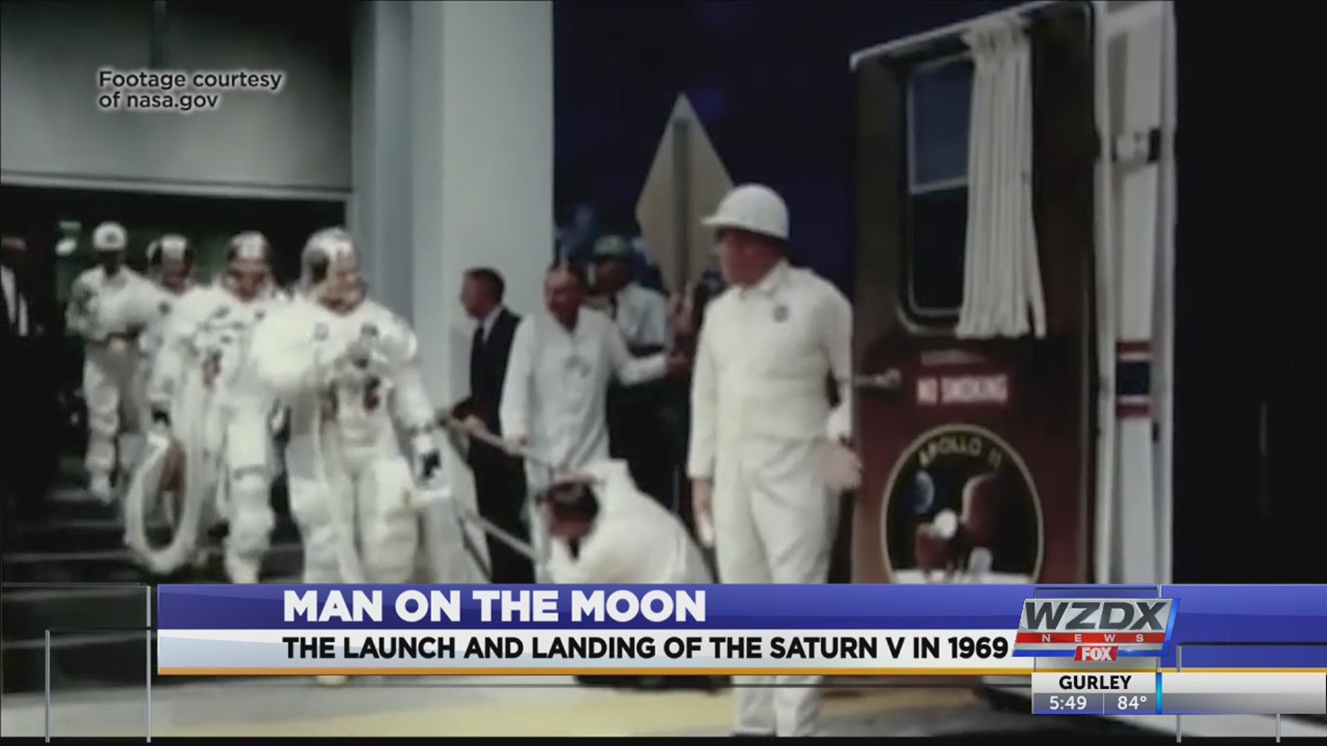 50 years ago, a rocket made in Huntsville took American Astronauts on their grand voyage to the moon.