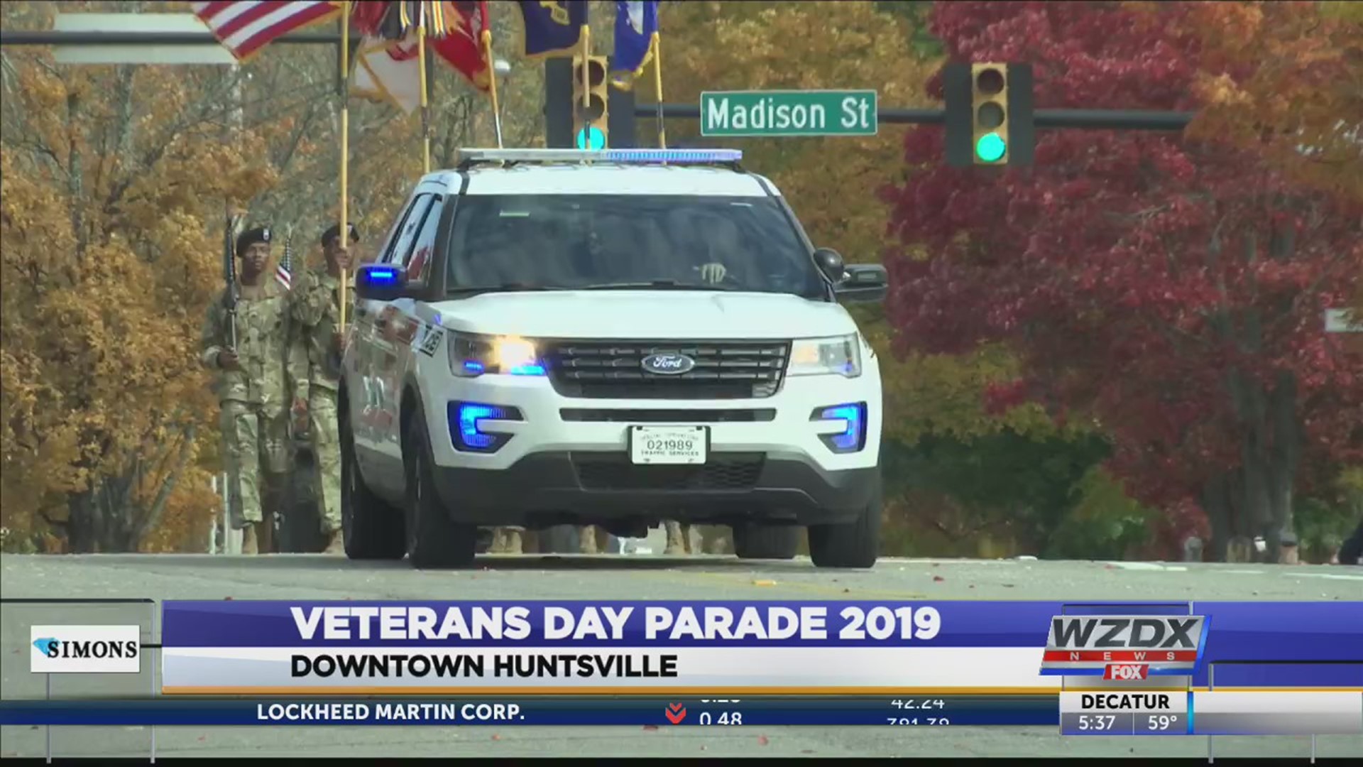 Downtown Huntsville had their annual Veteran's Day Parade Monday afternoon.