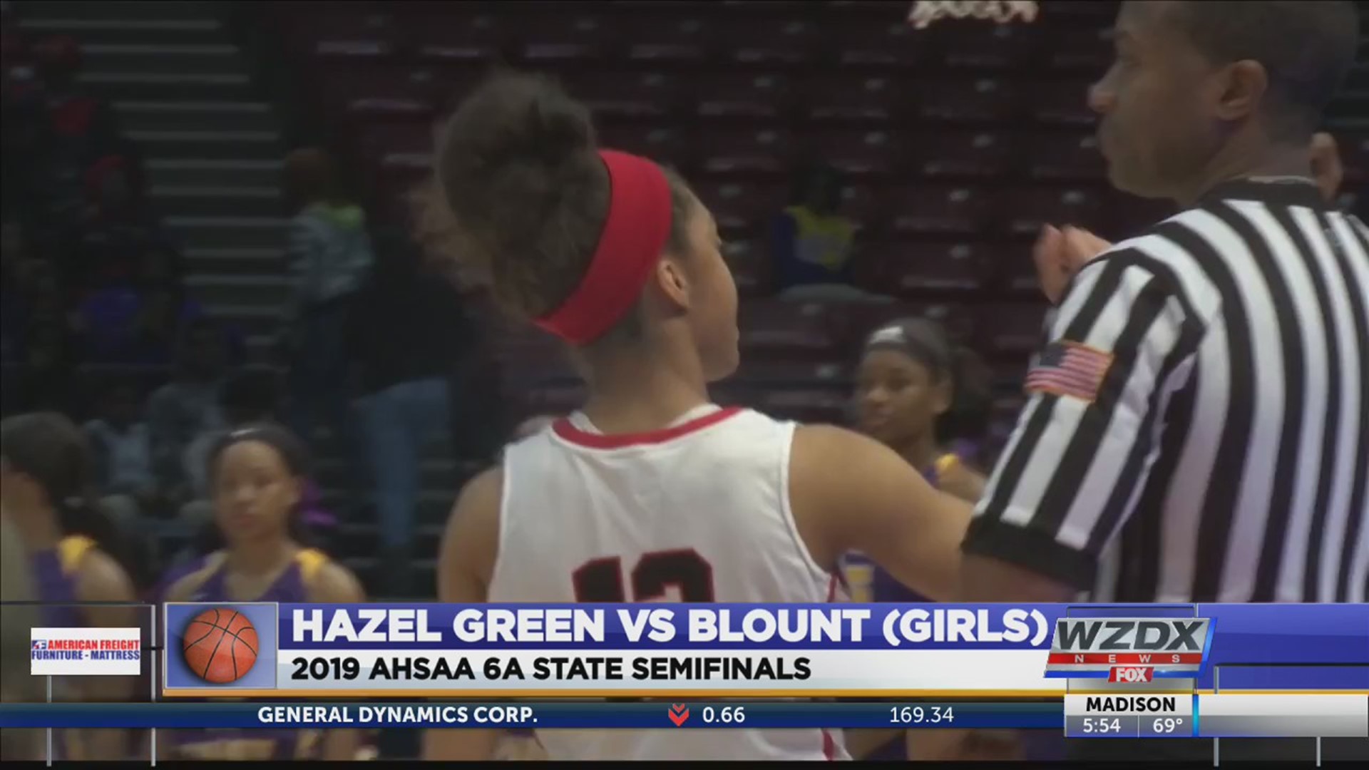 Coach Tim Miller and the Hazel Green Lady Trojans are heading back to the Class 6A state championship after defeating Blount today in the 6a semifinals.