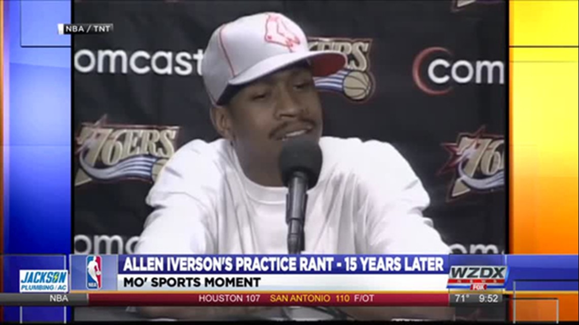 New book says Allen Iverson's 2002 'practice' rant was fueled by