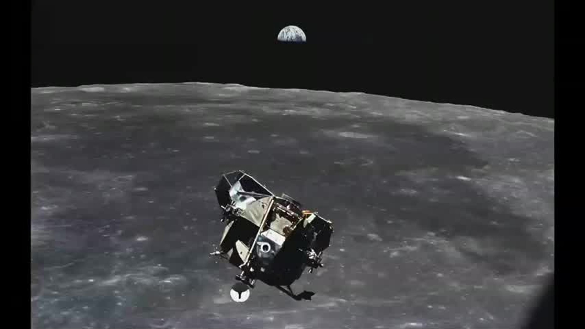 Apollo 11 Command Module Pilot Michael Collins recalls his view of Earth from lunar orbit during the historic July 1969 mission.