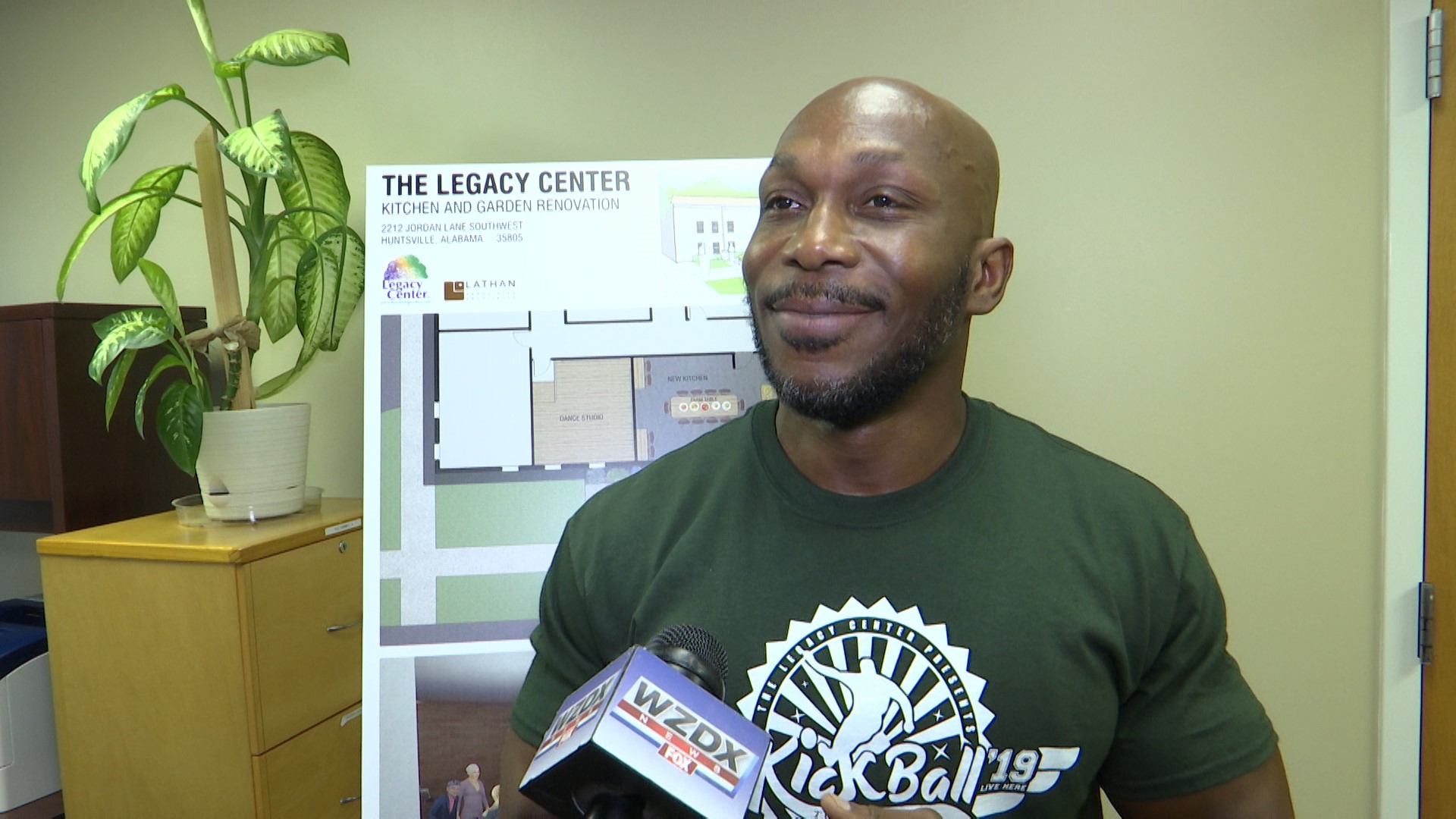 Personal trainer and actor Reggie Jackson of Decatur will participate as a celebrity kickball team member this weekend at the Legacy Center's Kickball Tourney and community block party.