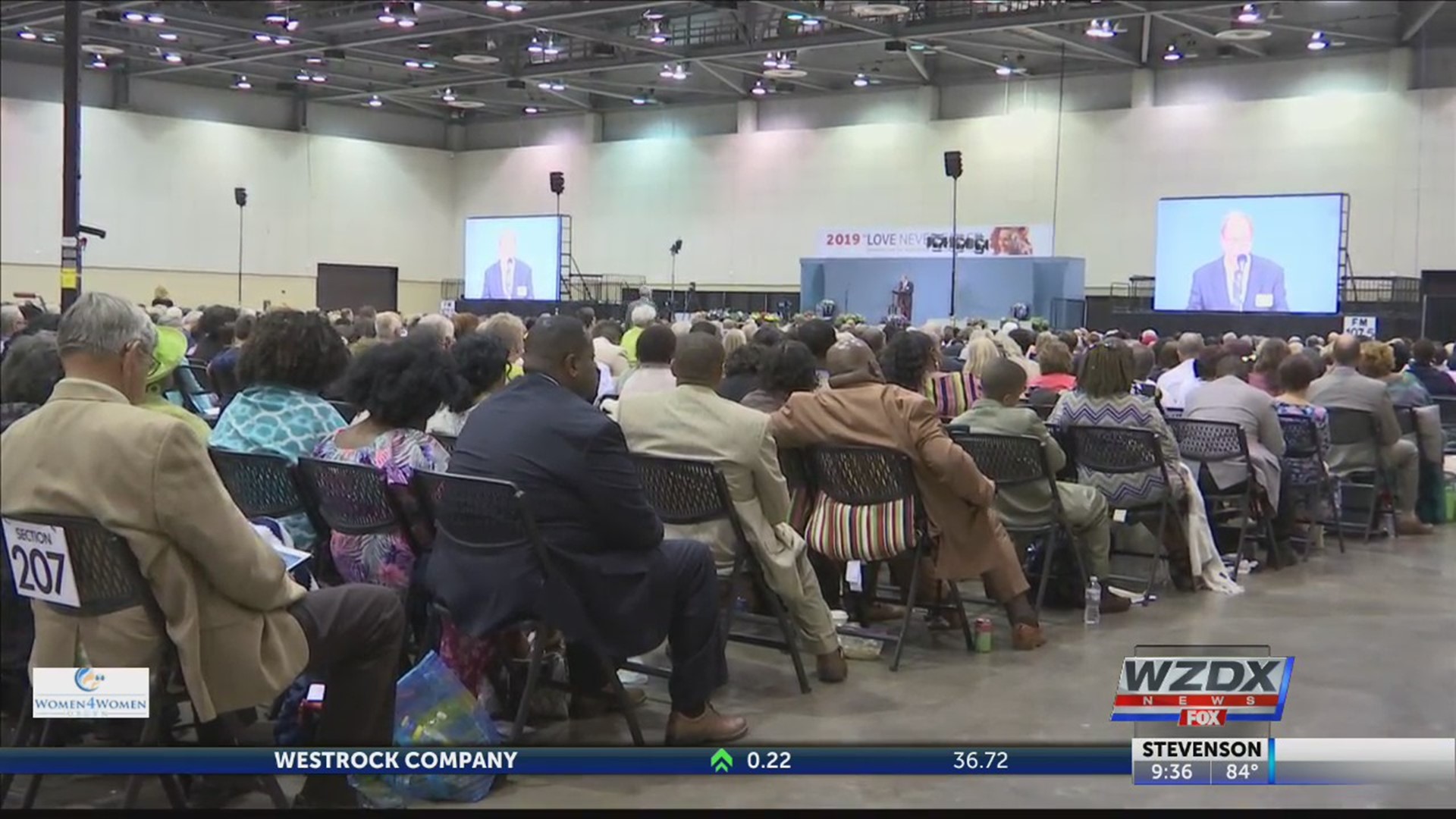 One of the largest global conventions for Jehovah's Witnesses is happening in Huntsville this weekend.