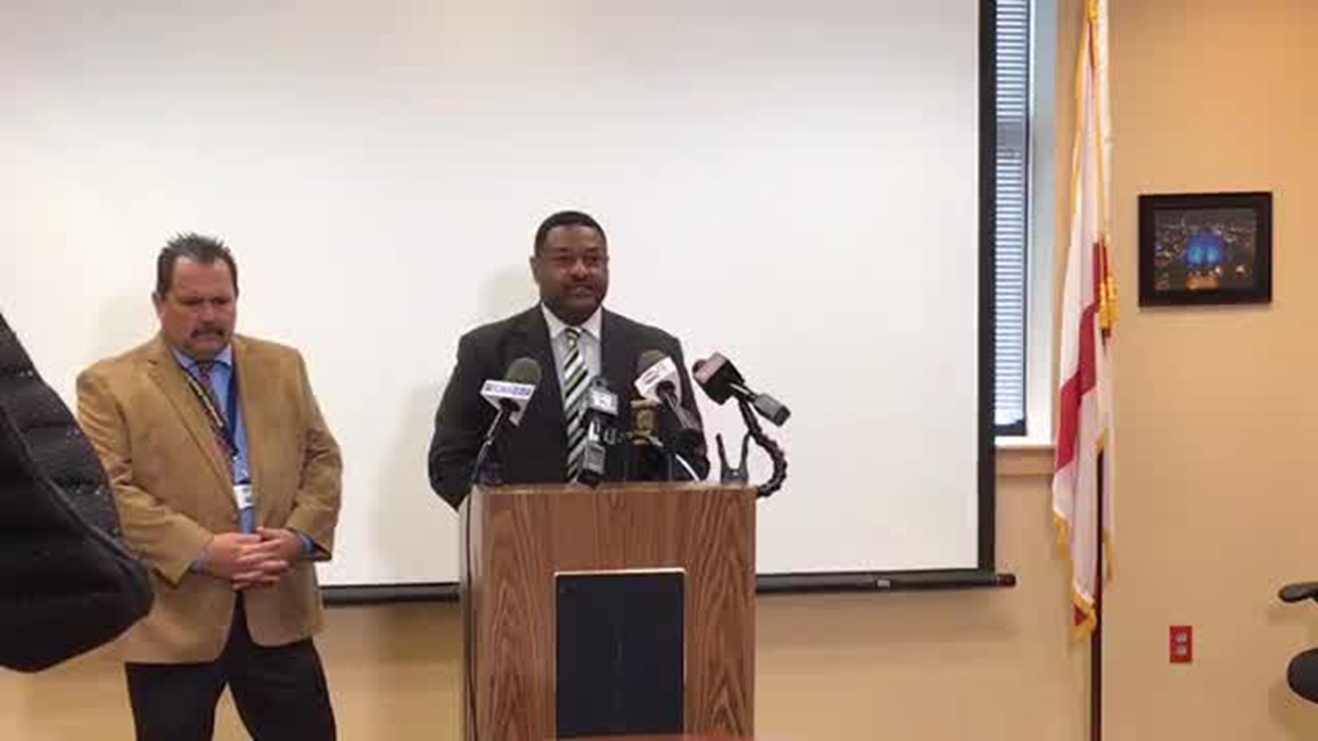 Birmingham Police Chief Patrick Smith released new video possible evidence during a Friday press conference.