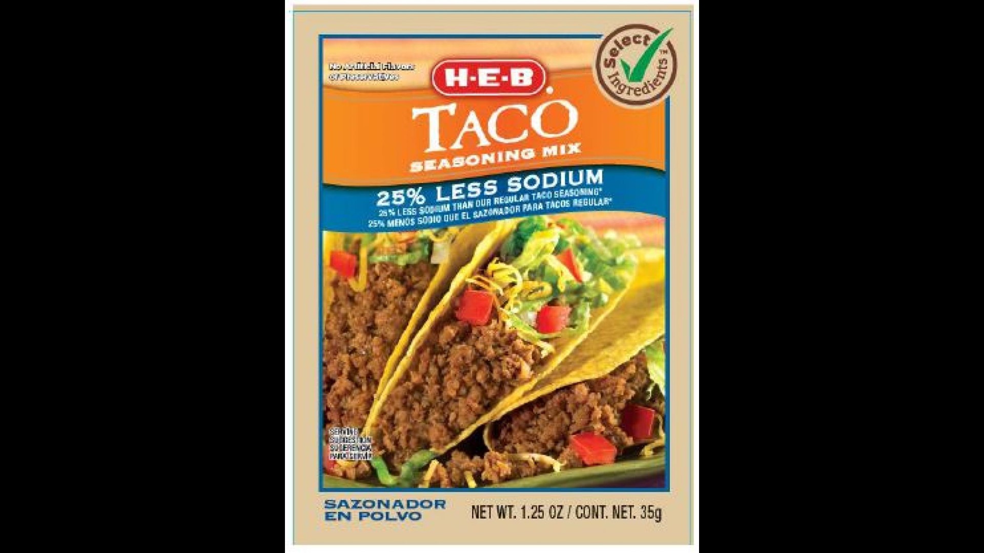 Great Value, HEB taco seasoning mixes recalled due to possible