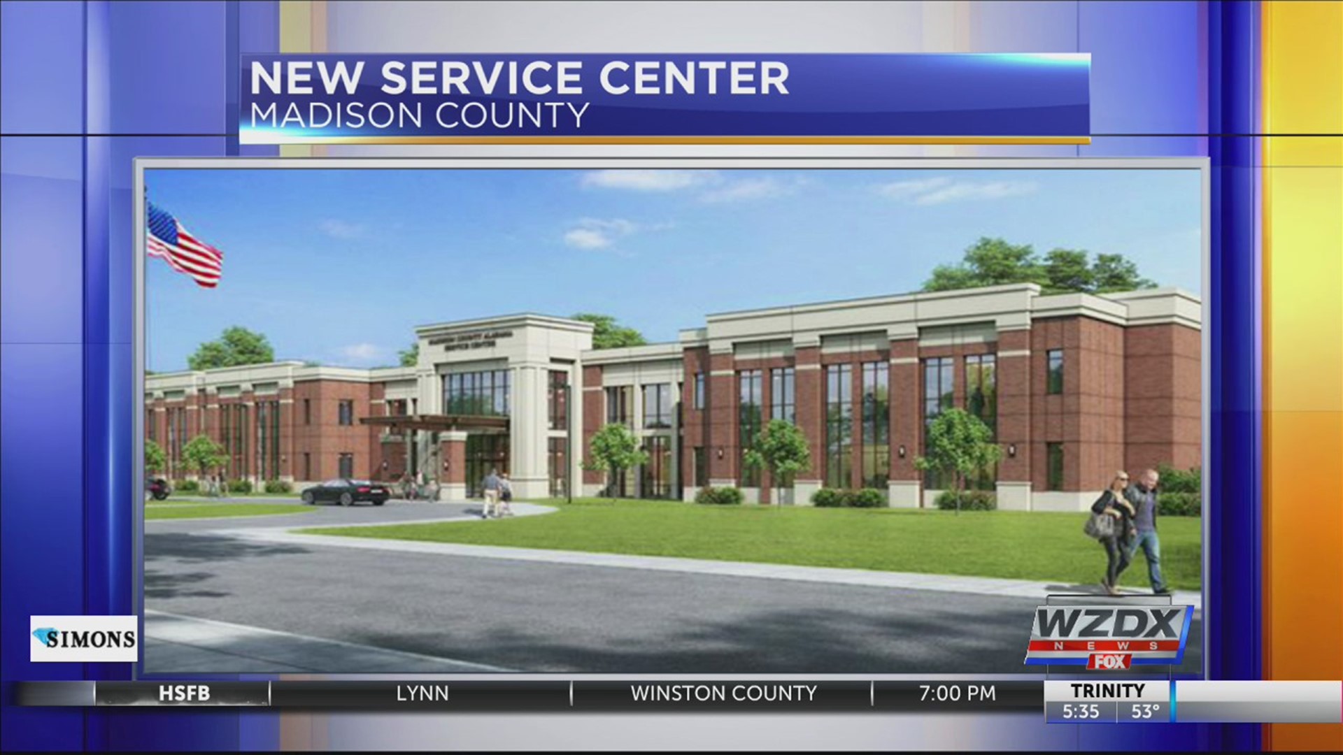 People in Madison County can expect to see a modern new service center in the coming years.