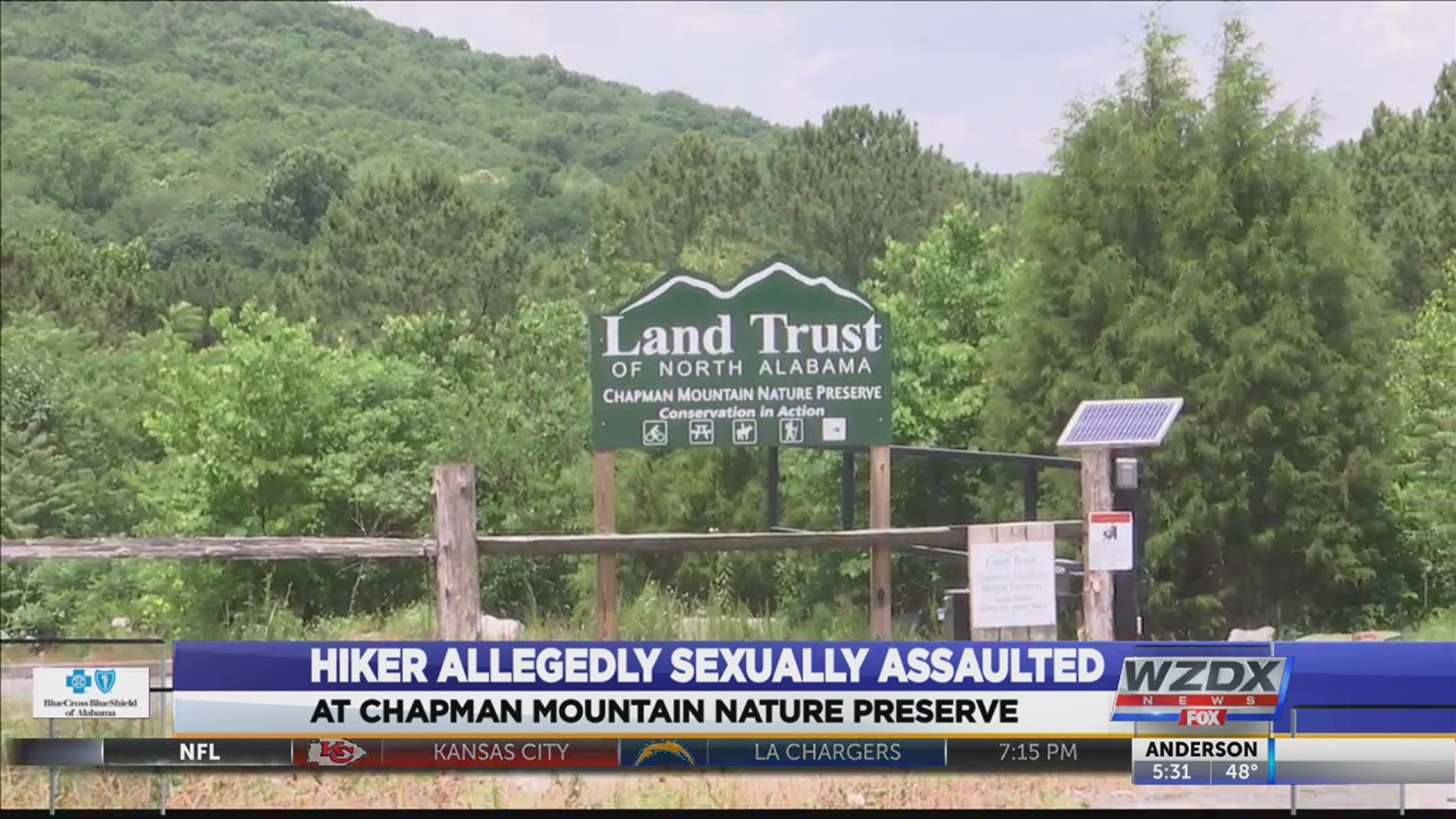 Huntsville Police investigating report of sexual assault at Chapman Mountain Nature Preserve rocketcitynow picture