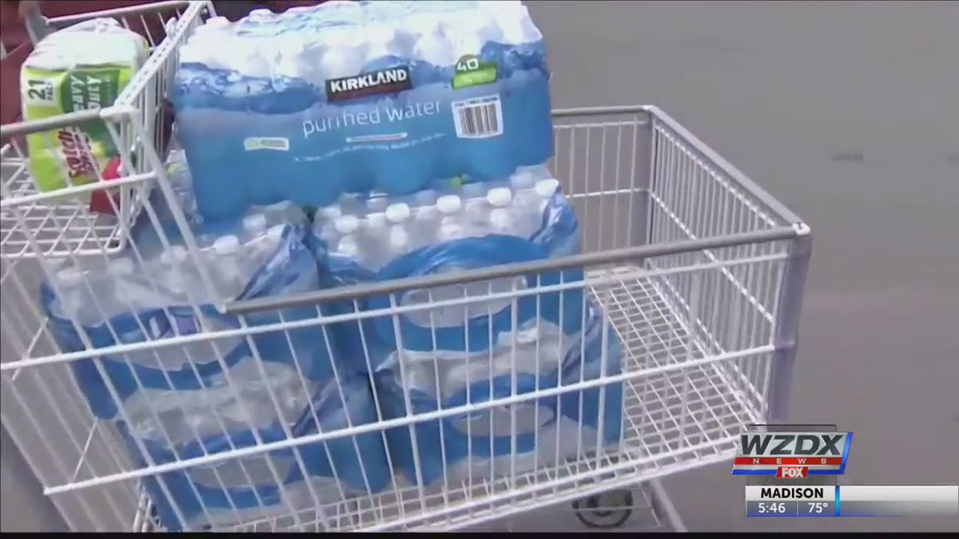 In anticipation of Tropical Storm Dorian, people in Puerto Rico are stocking up on essentials.