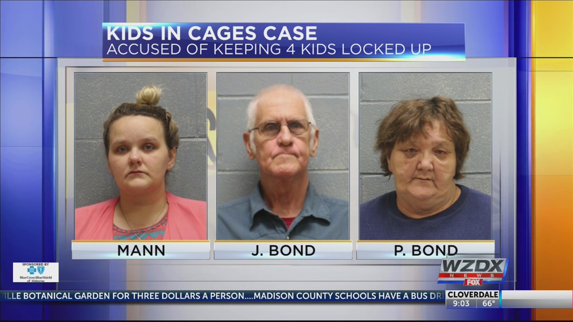 Three people have been arrested for aggravated child abuse after investigators discovered children living at a residence had been locked in cages on multiple occasions.