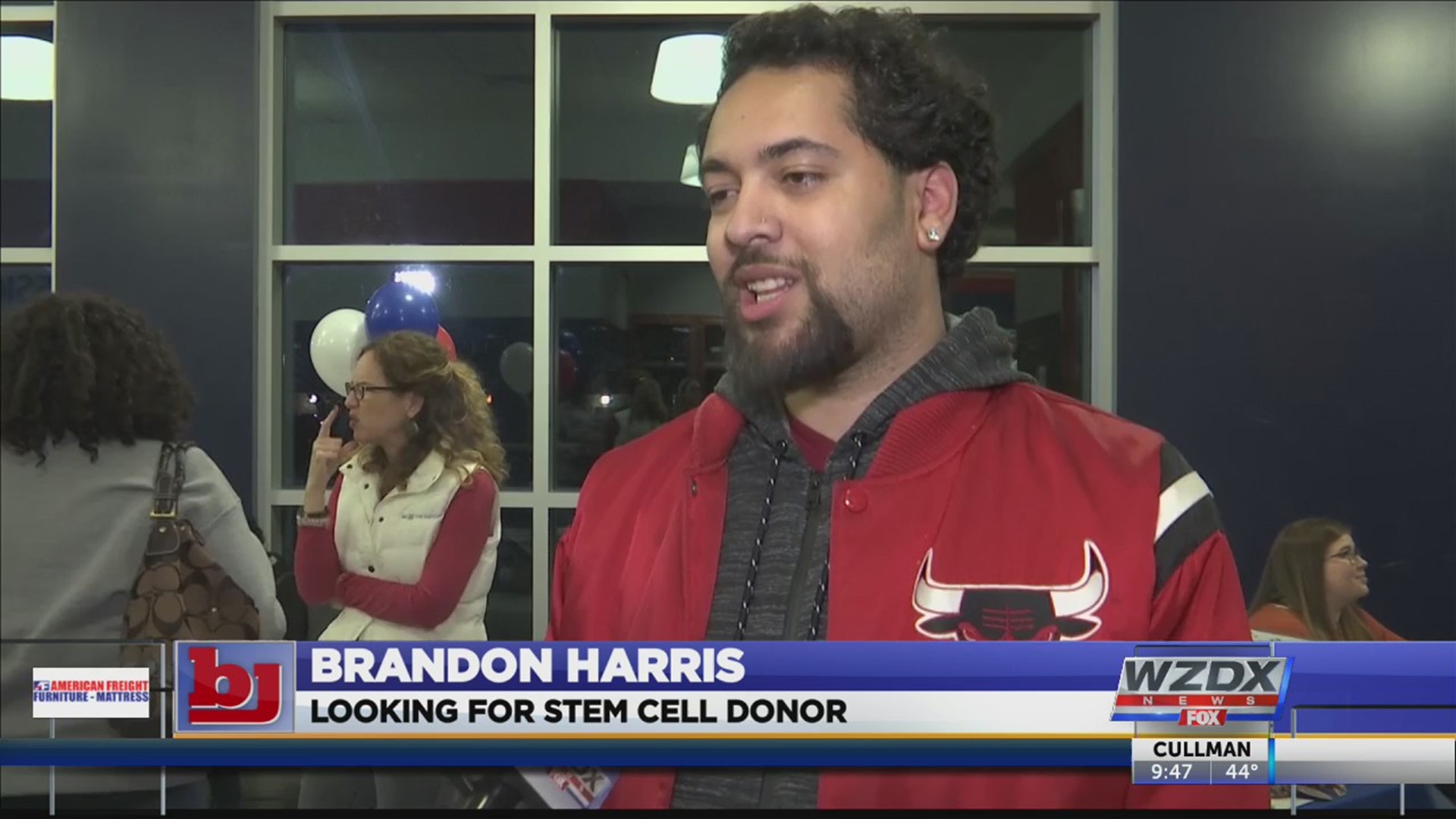 Brandon Jones graduated from Bob Jones High School in 2012. Friday night he and his family joined forces with Be The Match to help him find a donor for a bone marrow disease he was diagnosed with in February.