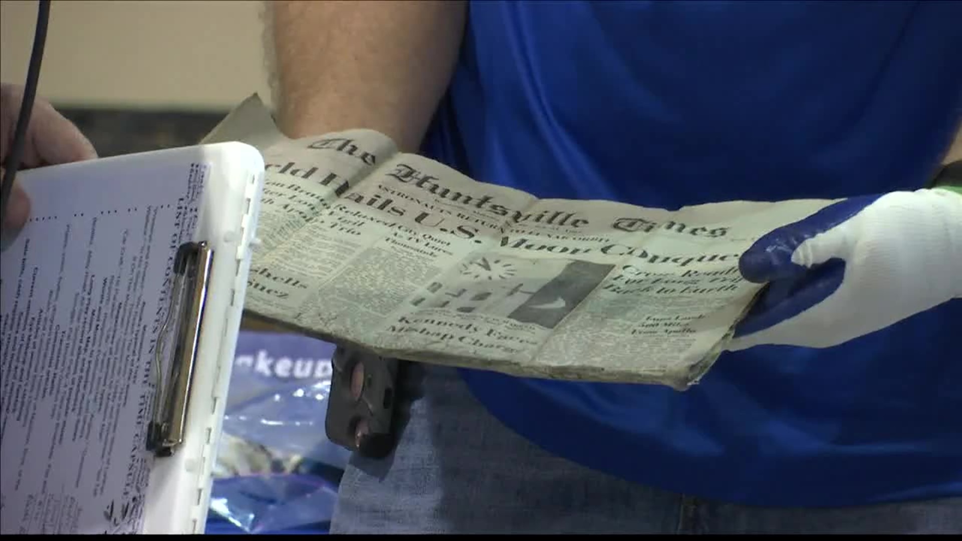 The City of Madison unveiled a time capsule that was buried 50 years ago at Madison Elementary.