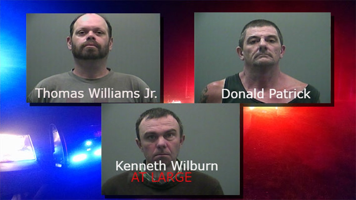 Limestone County deputies arrest two, searching for third suspect in