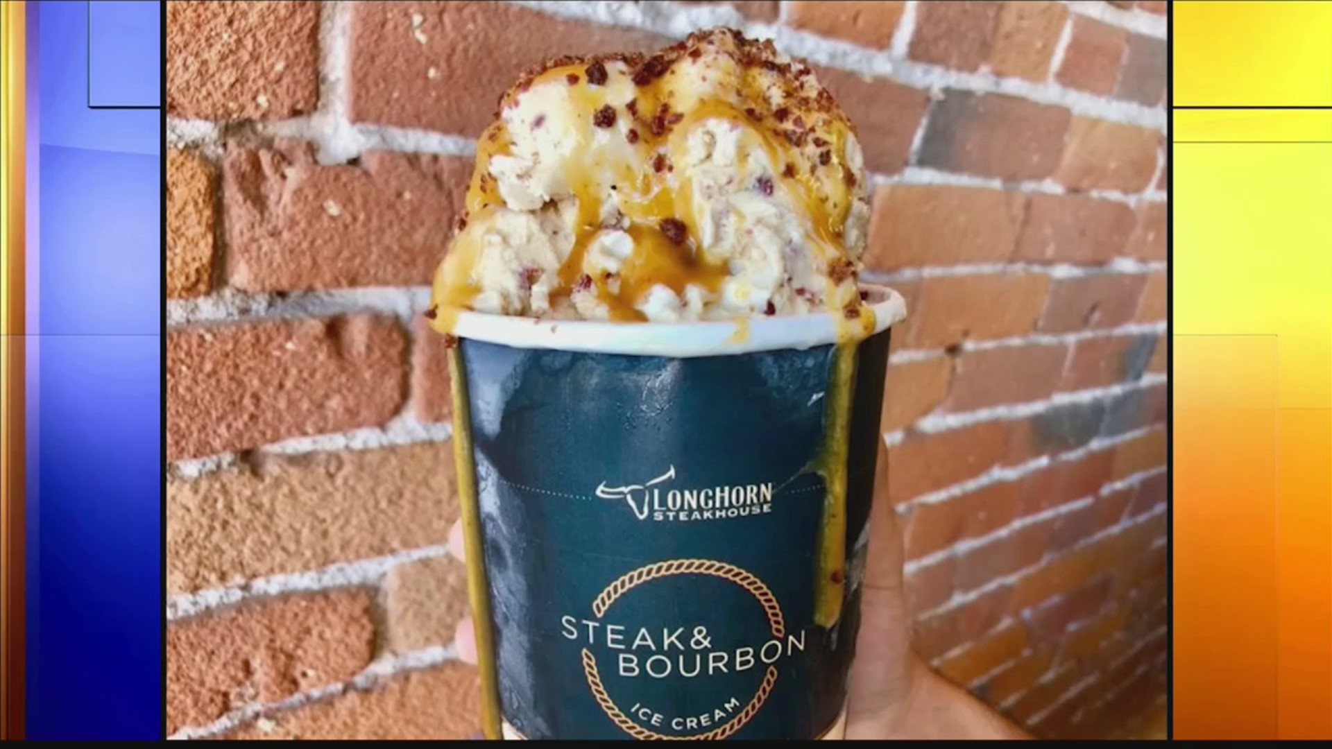 Longhorn Steakhouse has released a bourbon and steak flavored ice cream.