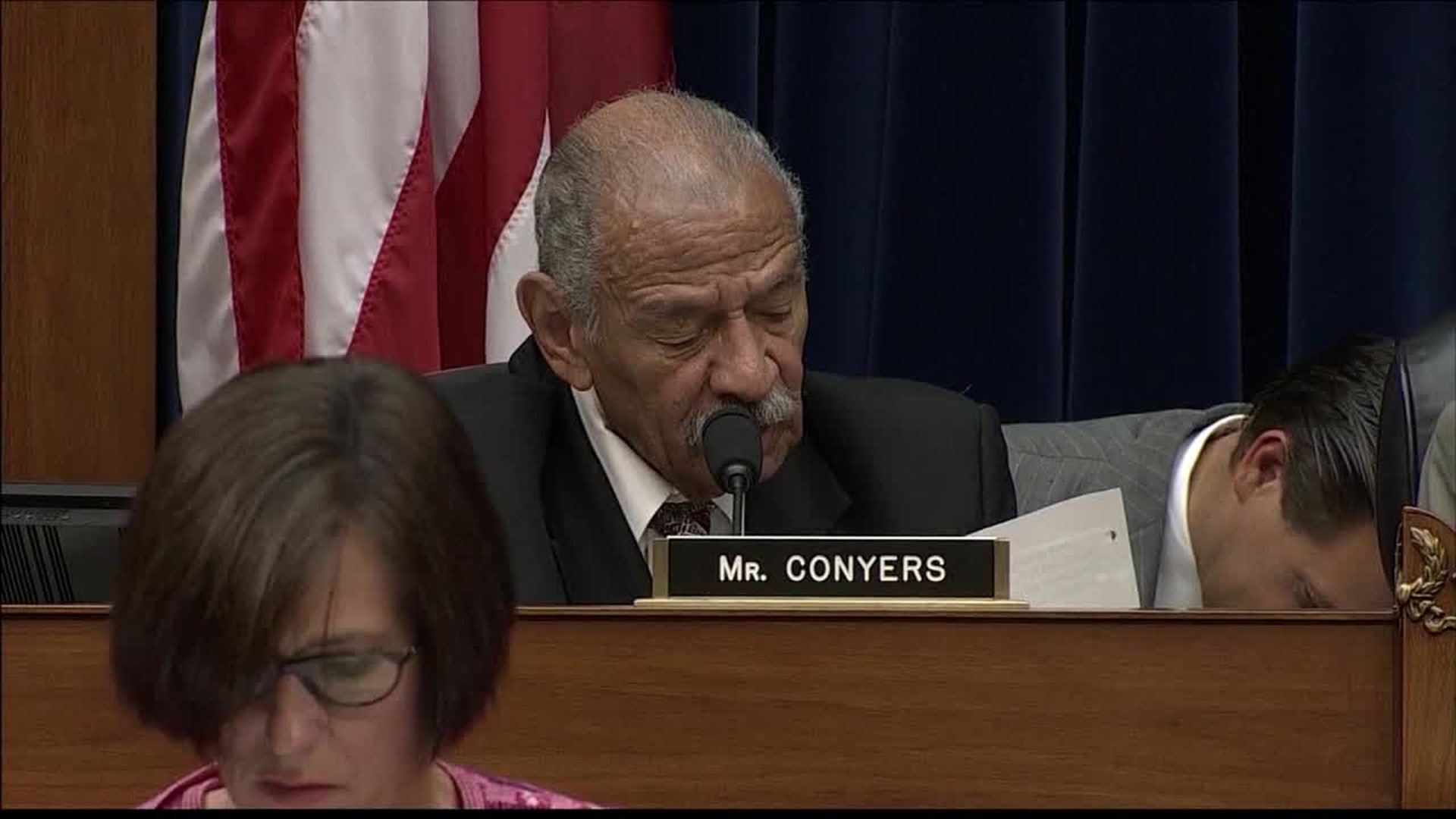 Former U.S. Rep. John Conyers, one of the longest-serving members of Congress whose resolutely liberal stance on civil rights made him a political institution in Washington and back home in Detroit despite several scandals, has died. He was 90.