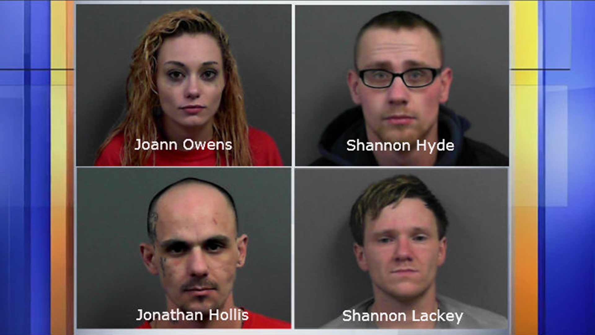 Boaz Police arrest four on Auto theft and Burglary charges