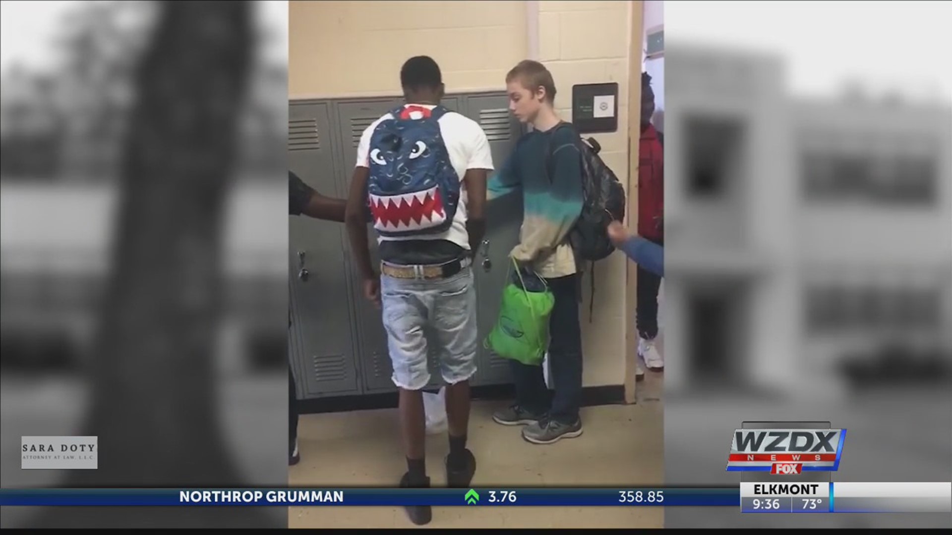 A heart-warming story out of Memphis, where two high school students stepped-up to help a freshman who was being bullied over his clothes.