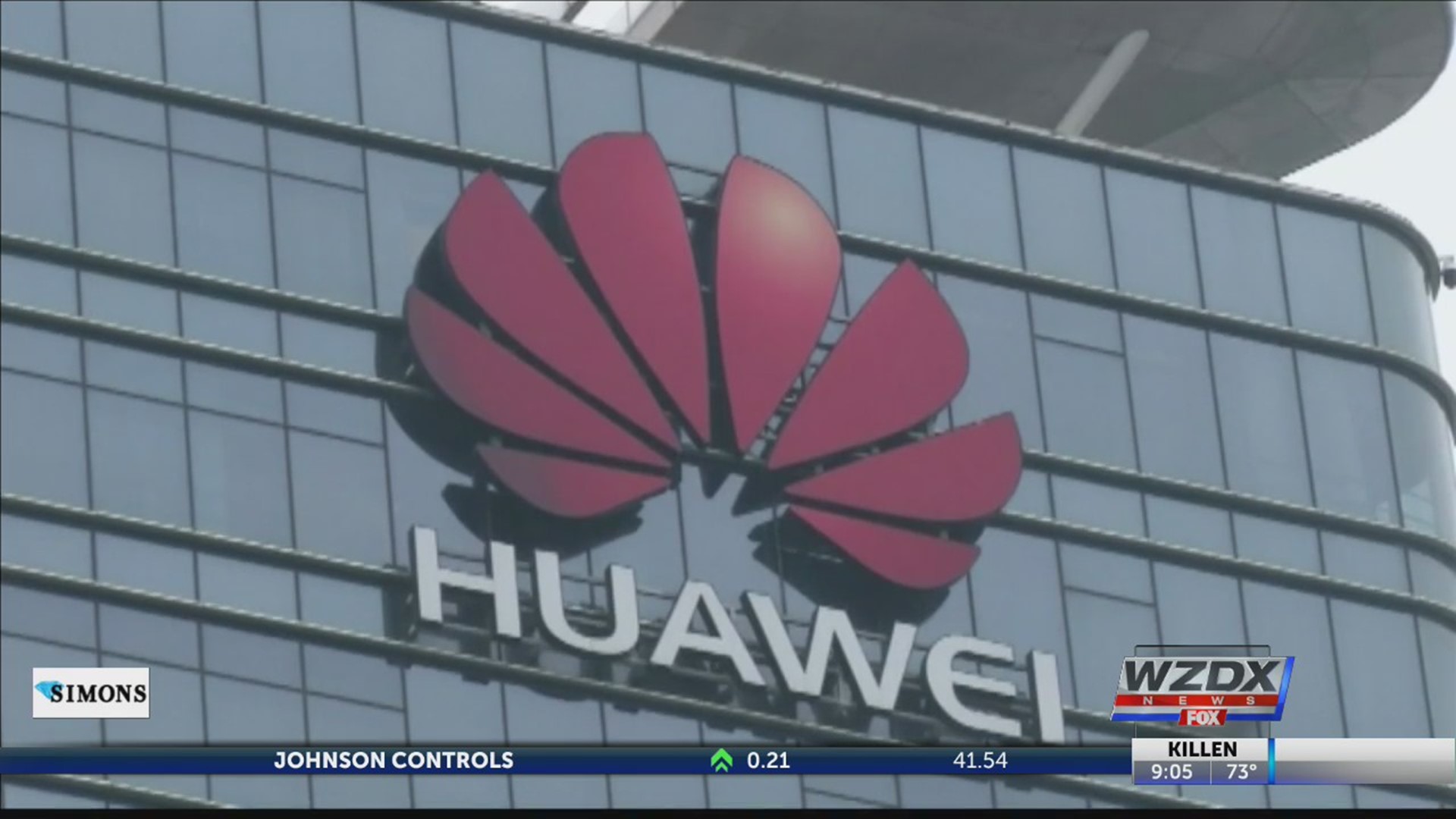 Chinese tech company Huawei set to lay off hundreds of workers in U.S. amid trade war.