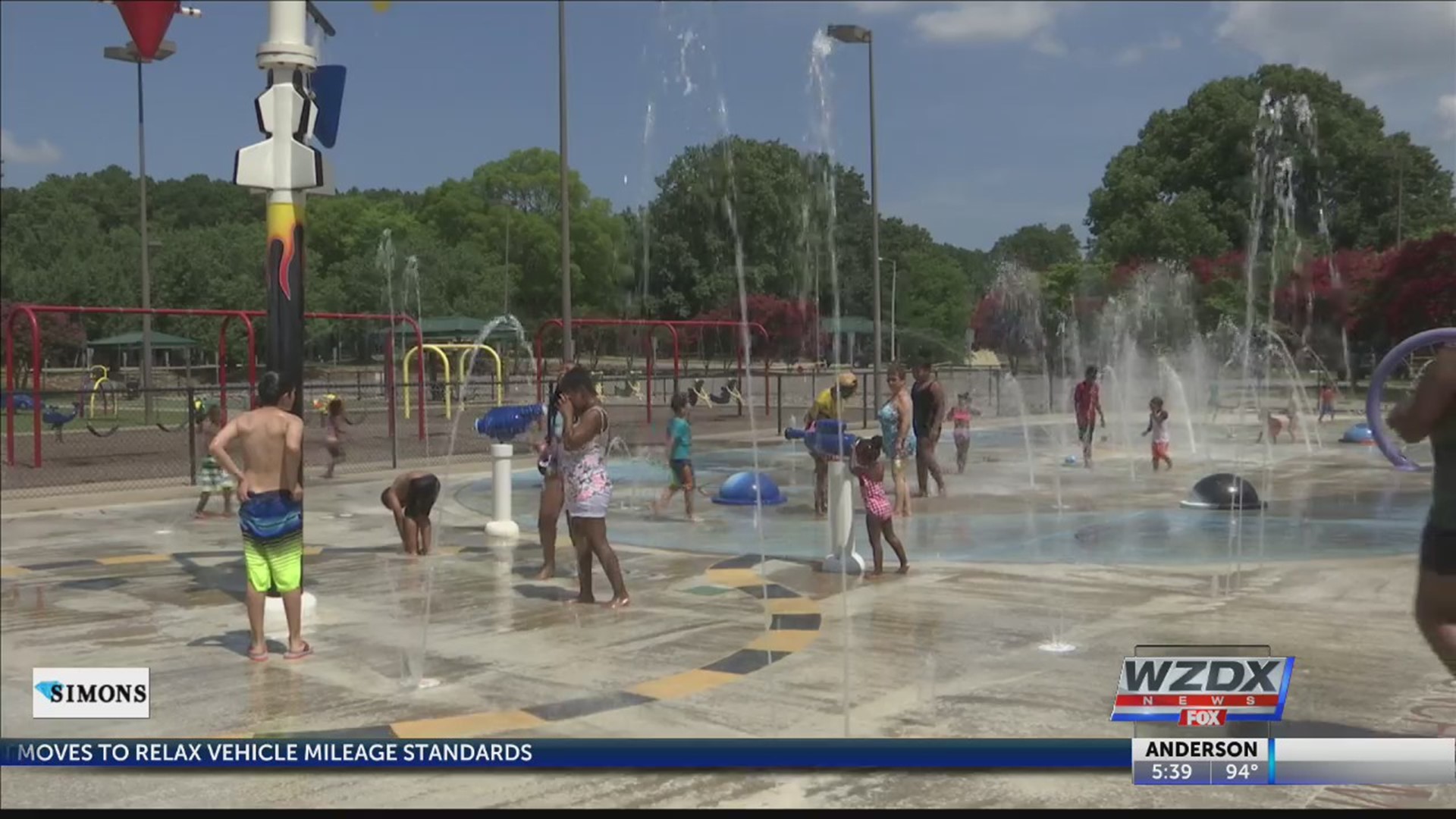 With a heat advisory and intense summer temperatures, people in Huntsville are finding fun ways to beat the heat.