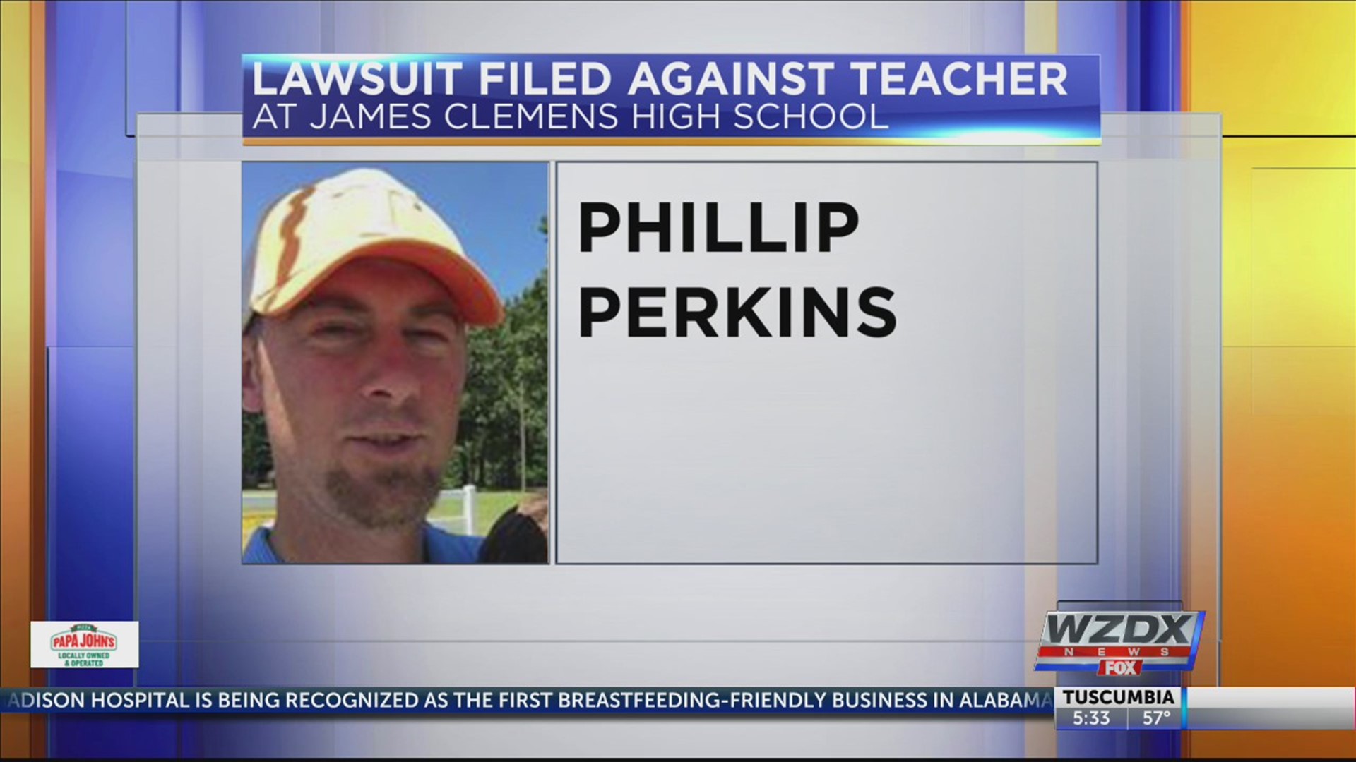 A former James Clemens student identified in court documents as Jane Doe has filed a federal lawsuit against Philip Perkins, a basketball coach and teacher at James Clemens, and Madison City Superintendent Robby Parker.