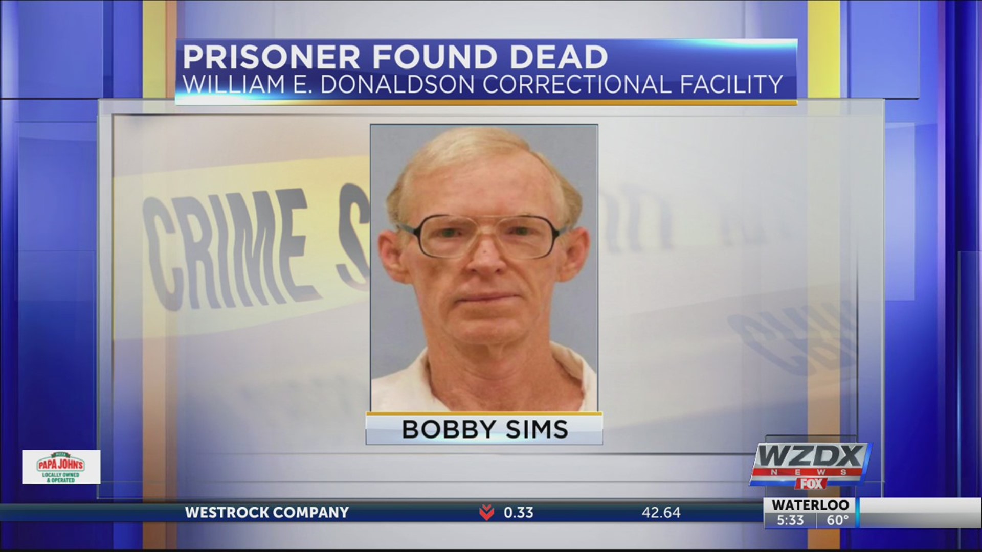 A Jefferson County man serving life without parole died in prison earlier this week.