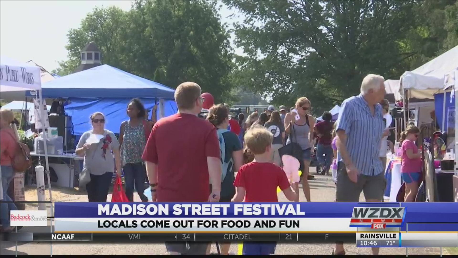 Hundreds came out to Madison for the fun, requiring satellite parking lots and school buses to shuttle attendees from their cars to the main festival area.