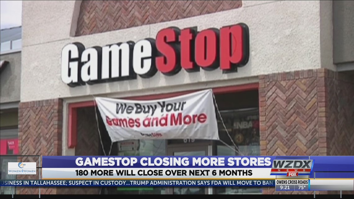 GameStop closing 180 more stores