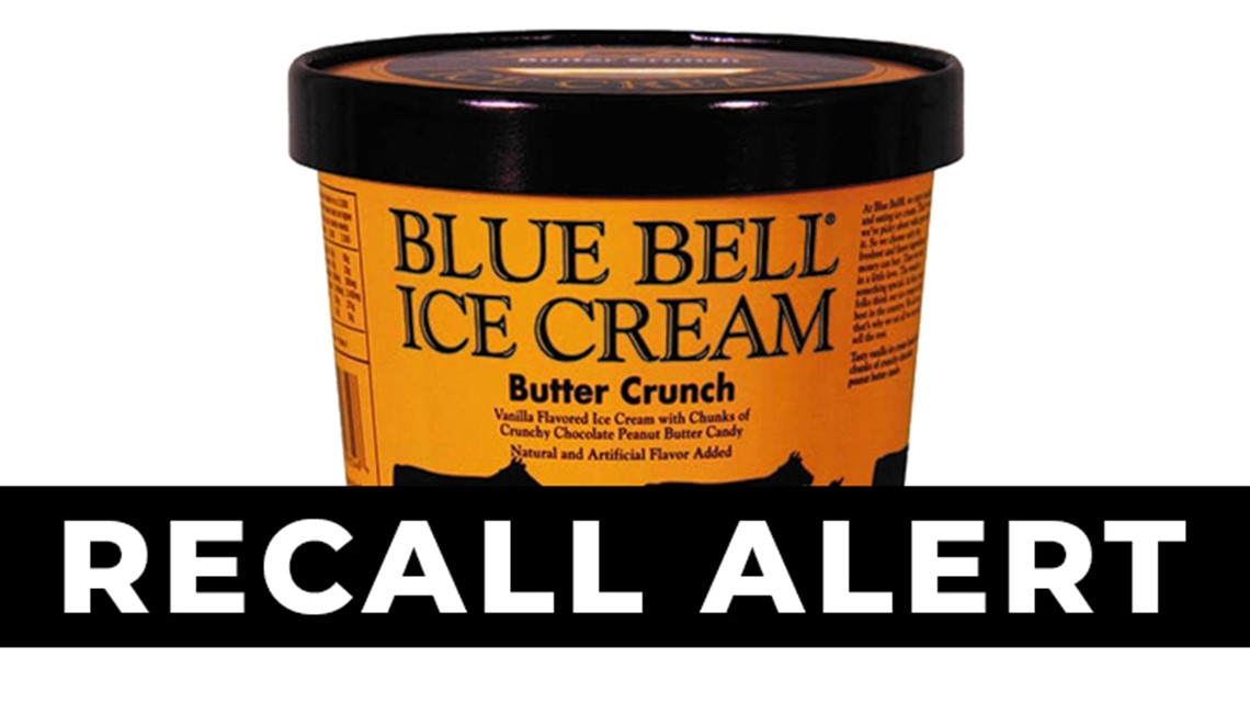 Blue Bell recalls ice cream flavor over possible foreign object