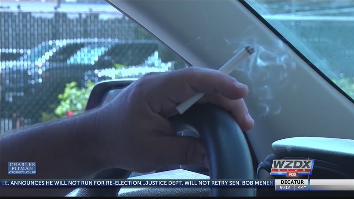 Smoking in cars with minors may soon be illegal in Alabama