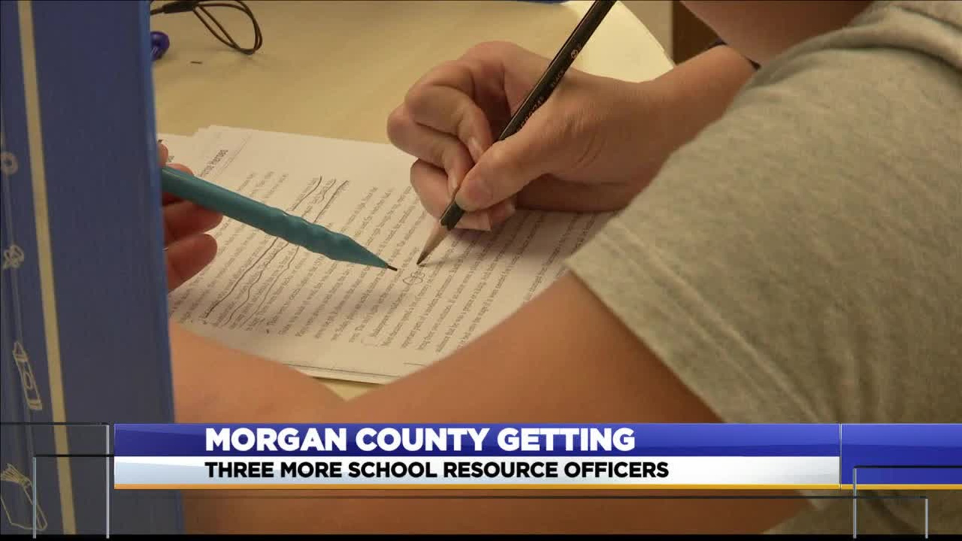 Morgan County Schools are getting three more resource officers.