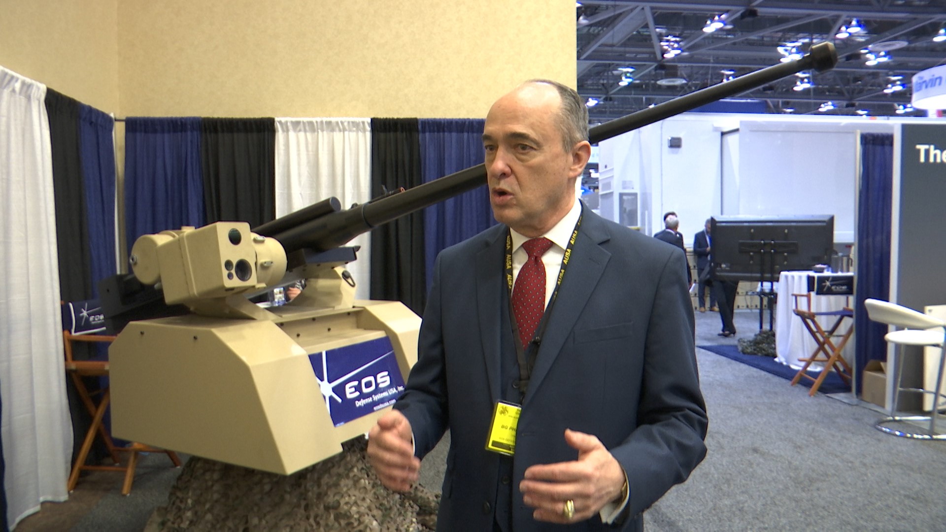 EOS showed off its new technology at the Association of the United States Army's Global Force Symposium.
