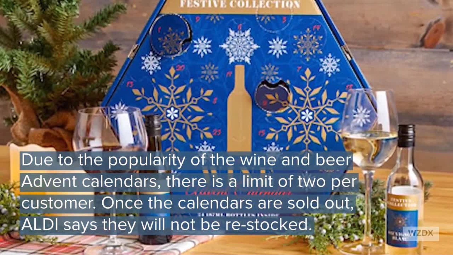 ALDI's released their Advent calendars Wednesday, and they're available while supplies last.