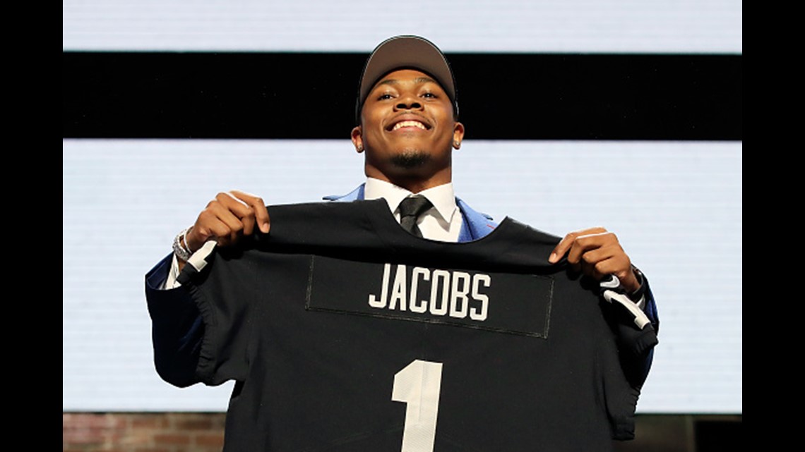 Raiders draft Alabama's Josh Jacobs, potential new lead RB, at No. 24