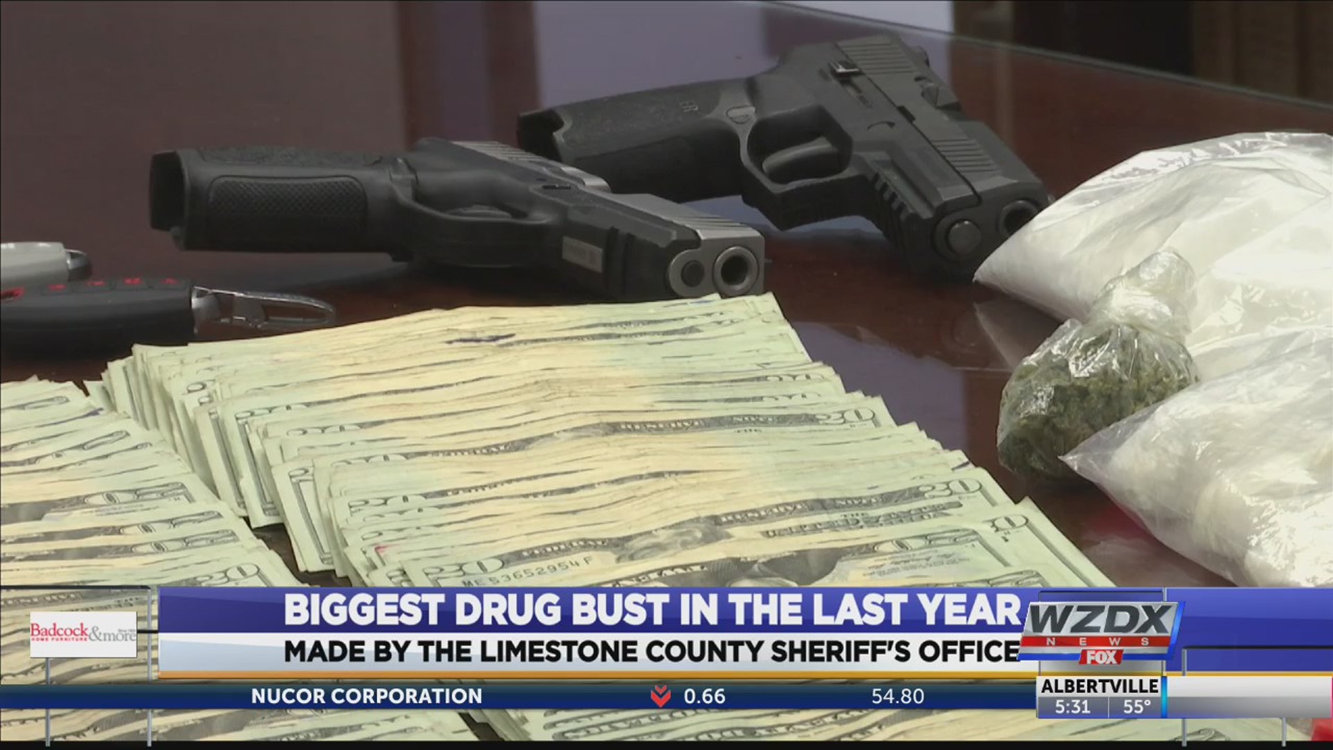 Major drug bust in Limestone County