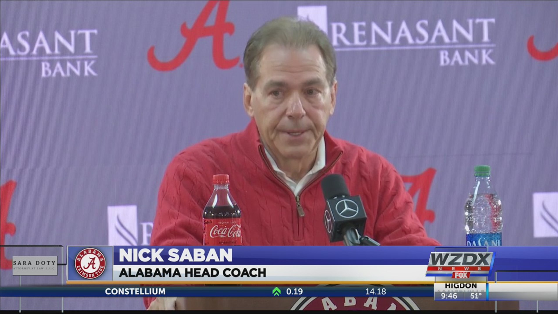 Nick Saban and the Crimson Tide are back in game week mode. This Saturday, they'll look to take down top-ranked LSU at Bryant-Denny Stadium.