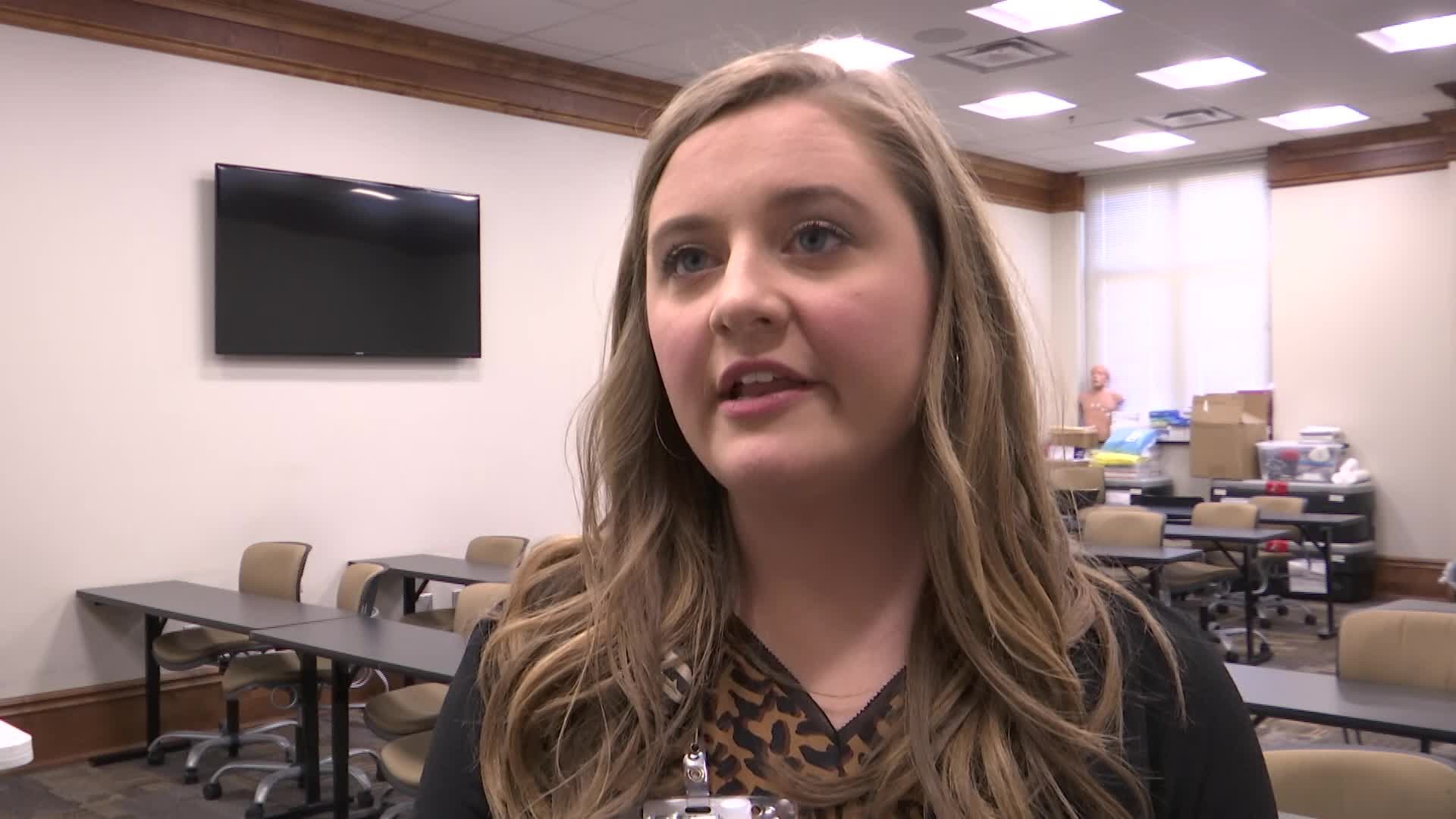 Calhoun Community College nursing seniors, Olivia Knox and Kelsee Proctor, share their perspectives on the loan repayment program created to incentivize students to work in rural areas.