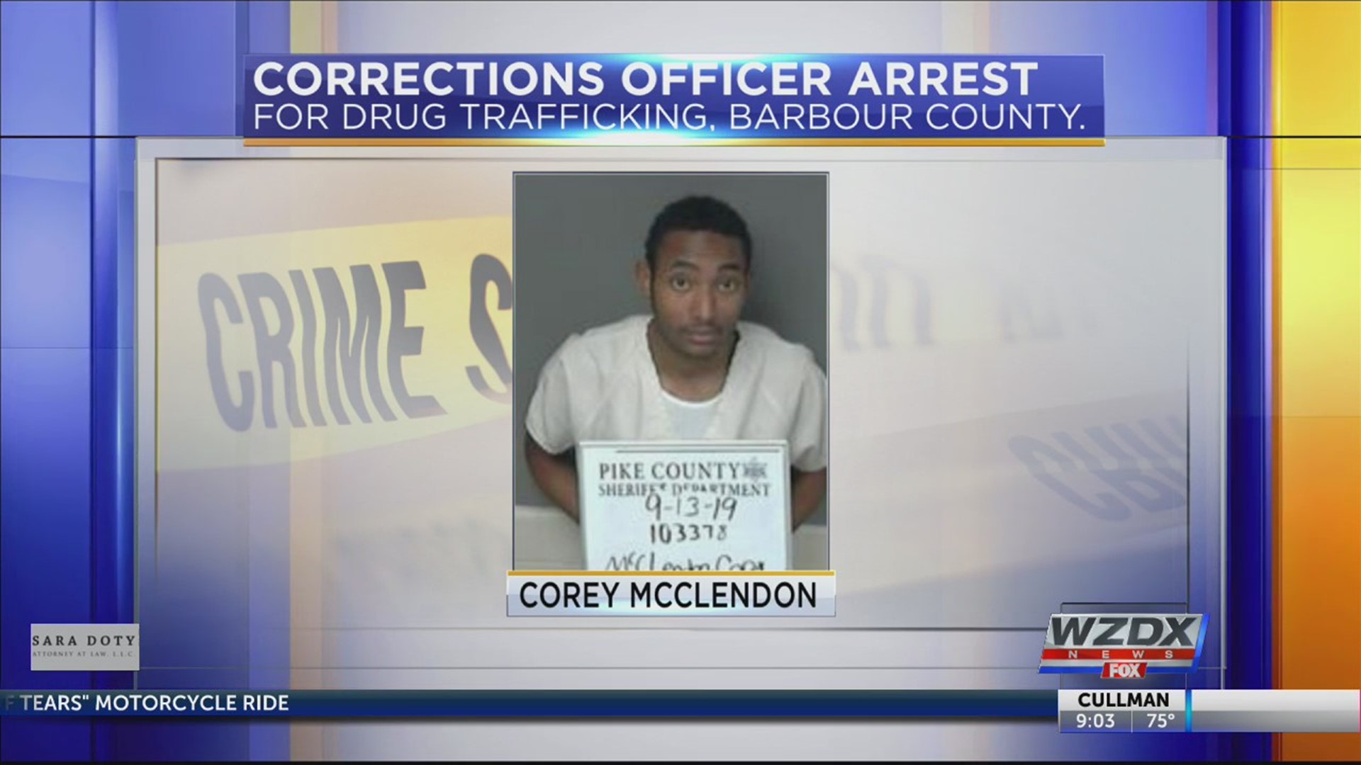 An Alabama Department of Corrections’ officer has been arrested in connection with an ongoing investigation by the department’s investigation and intelligence division.