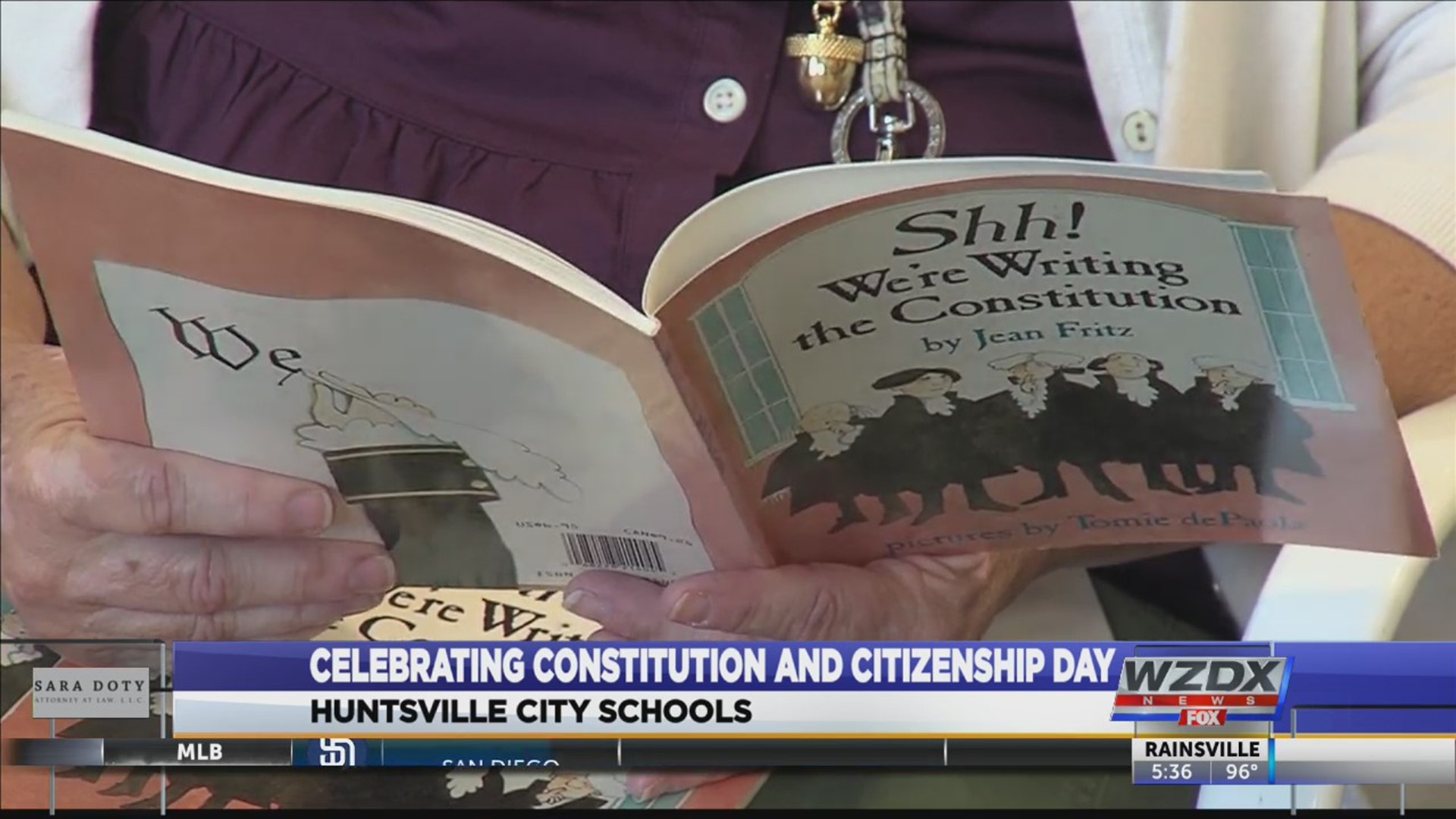 Tuesday kids at Huntsville City Schools celebrated Constitution Day and Citizenship Day.