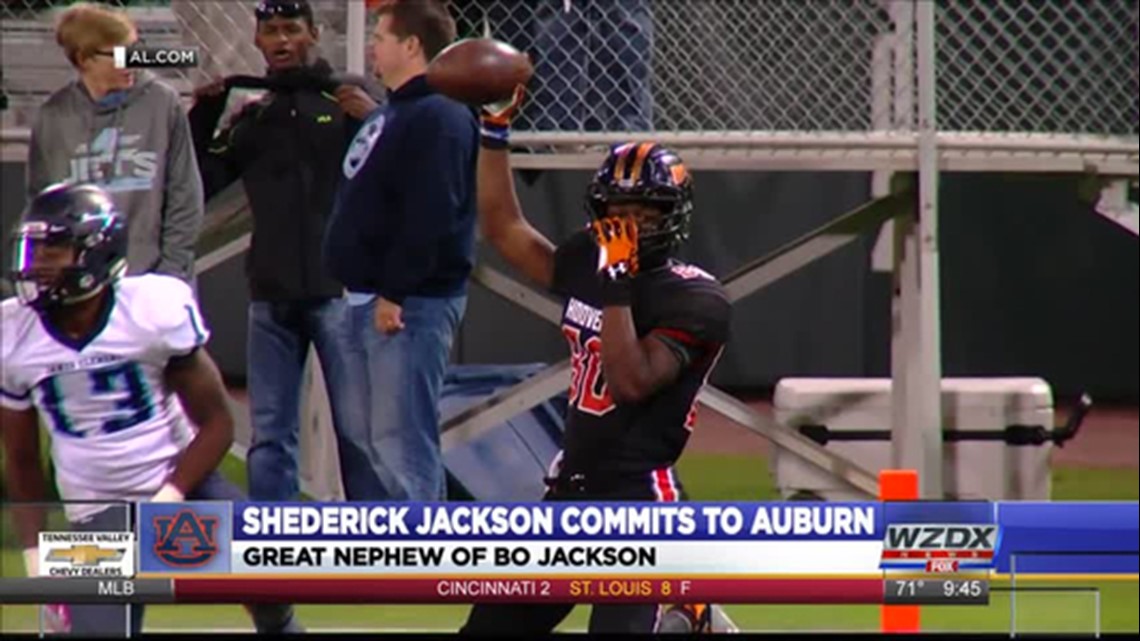 Bo Jackson's nephew commits to Auburn football - The Trussville
