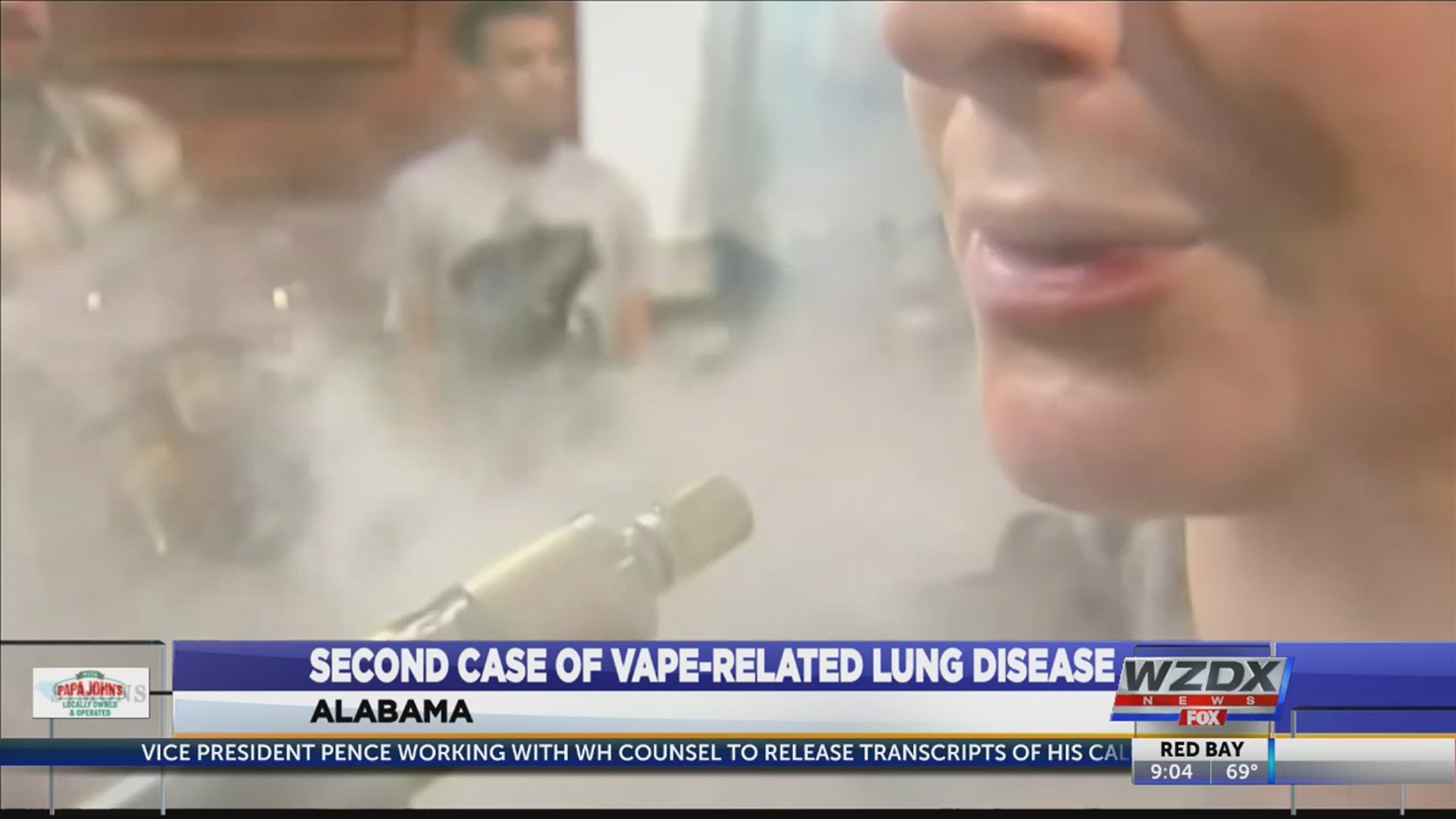 The Alabama Department of Public Health has received 24 reports of lung disease associated with vaping -- that's up from 19 a week ago.