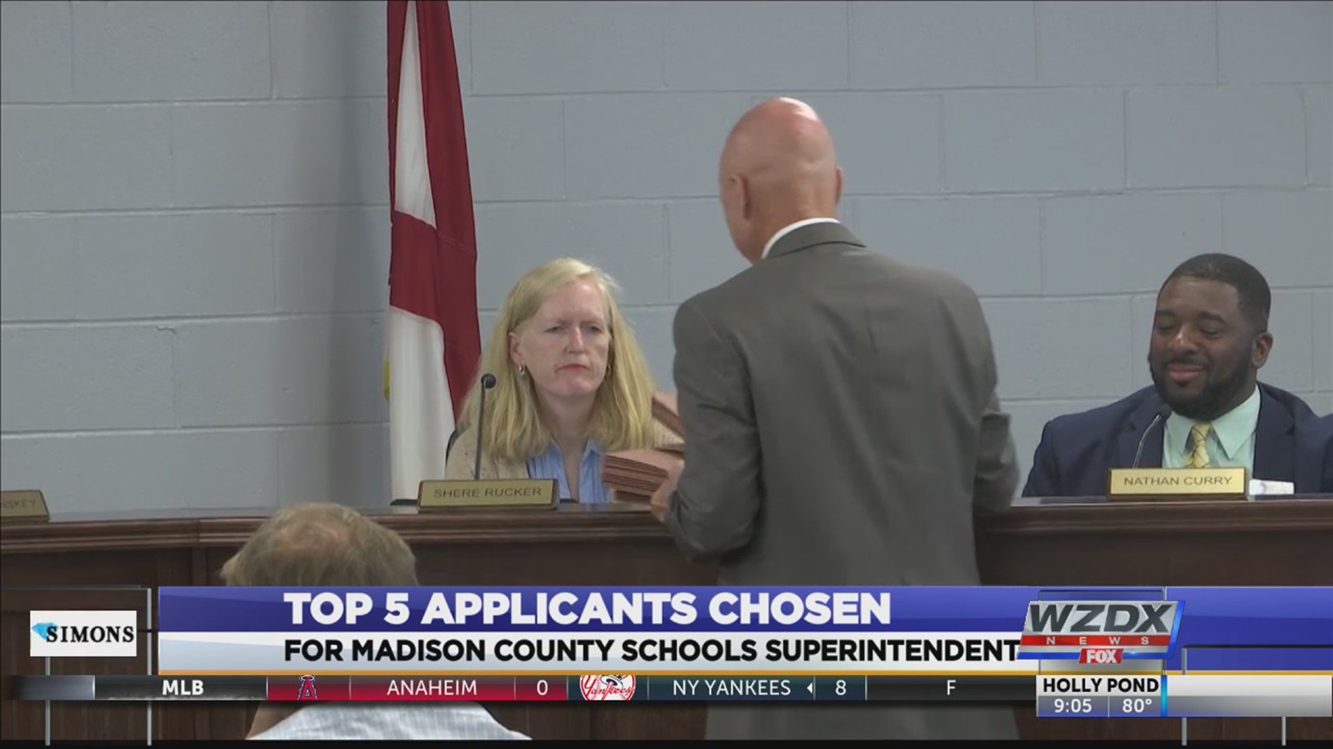 Madison County Schools announced the top five candidates for superintendent tonight.