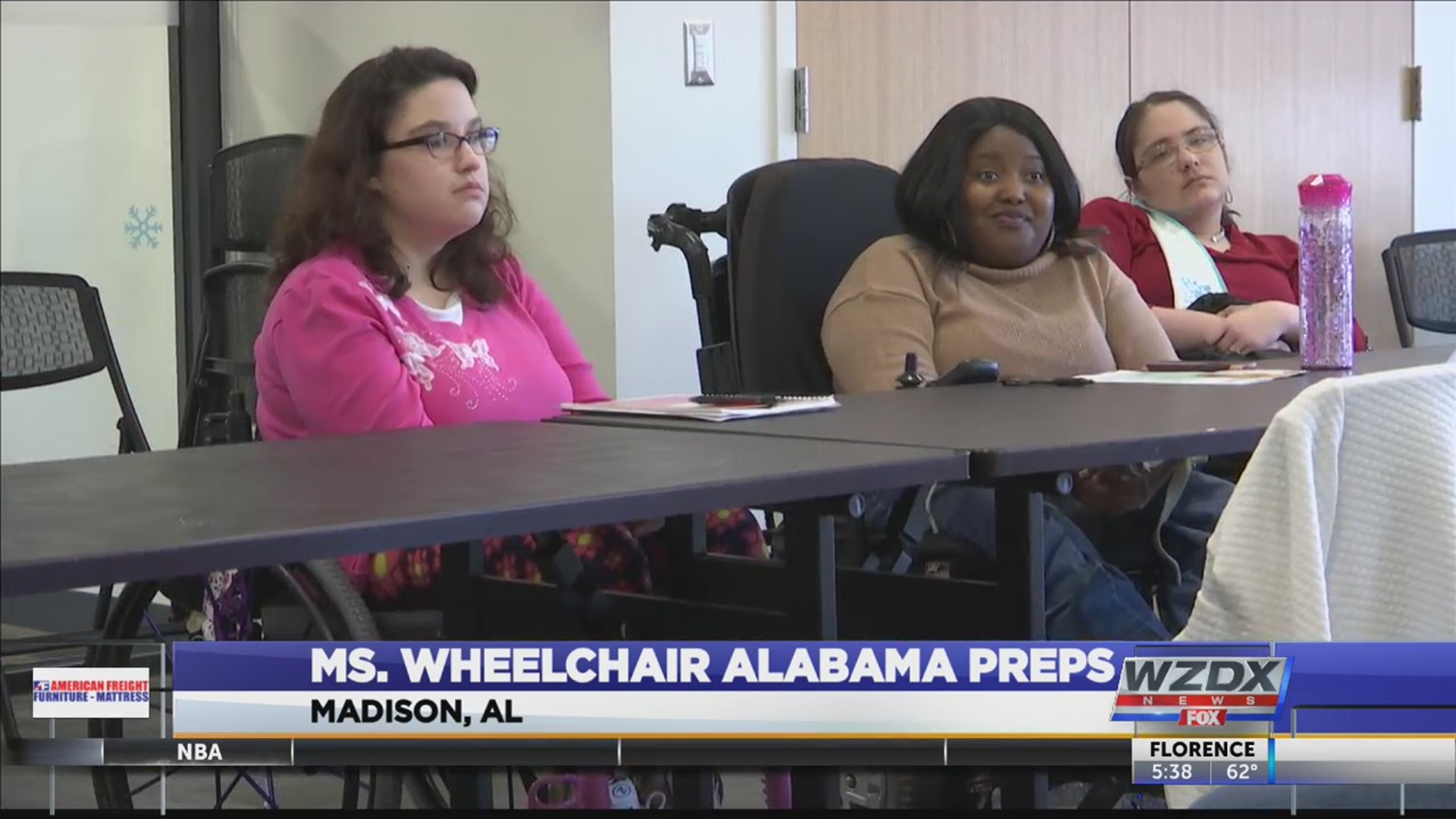 Contestants are prepping to compete for the Ms. Wheelchair Alabama crown Saturday night.