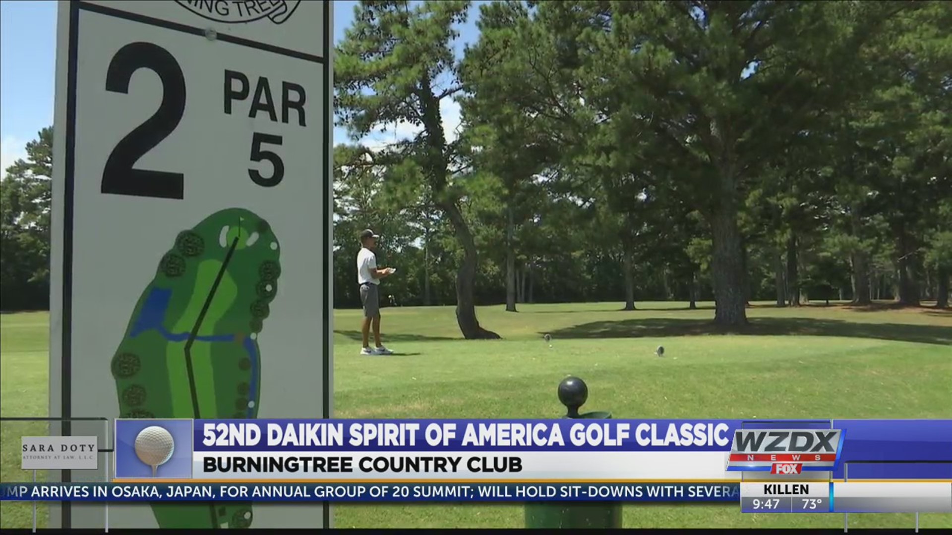 Florence native Austin Gean shot a 7-under on day of Daikin Spirit of America Golf Classic in Decatur