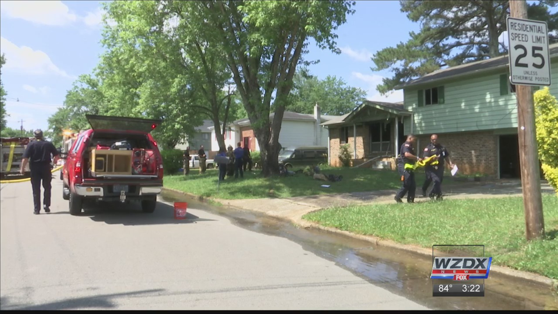 Investigators are back at the scene of a house fire trying to determine the cause.
