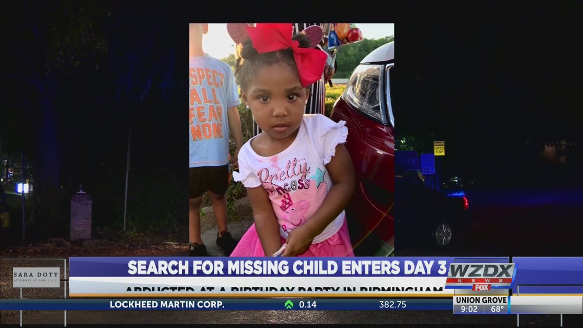 It been nearly three days since 3-year-old Kamille McKinney was abducted while at a birthday party in Birmingham.