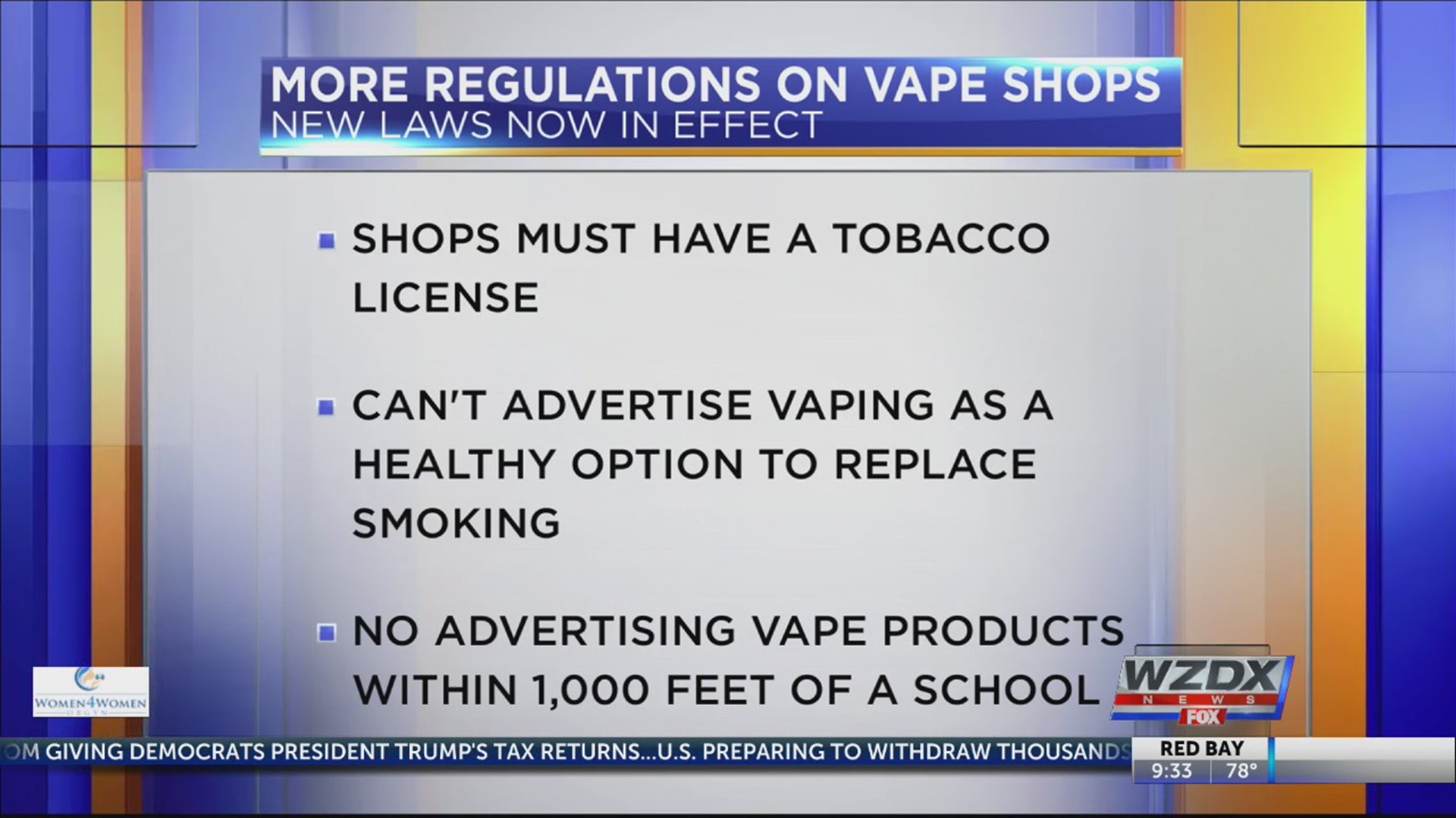 New vaping law now in effect